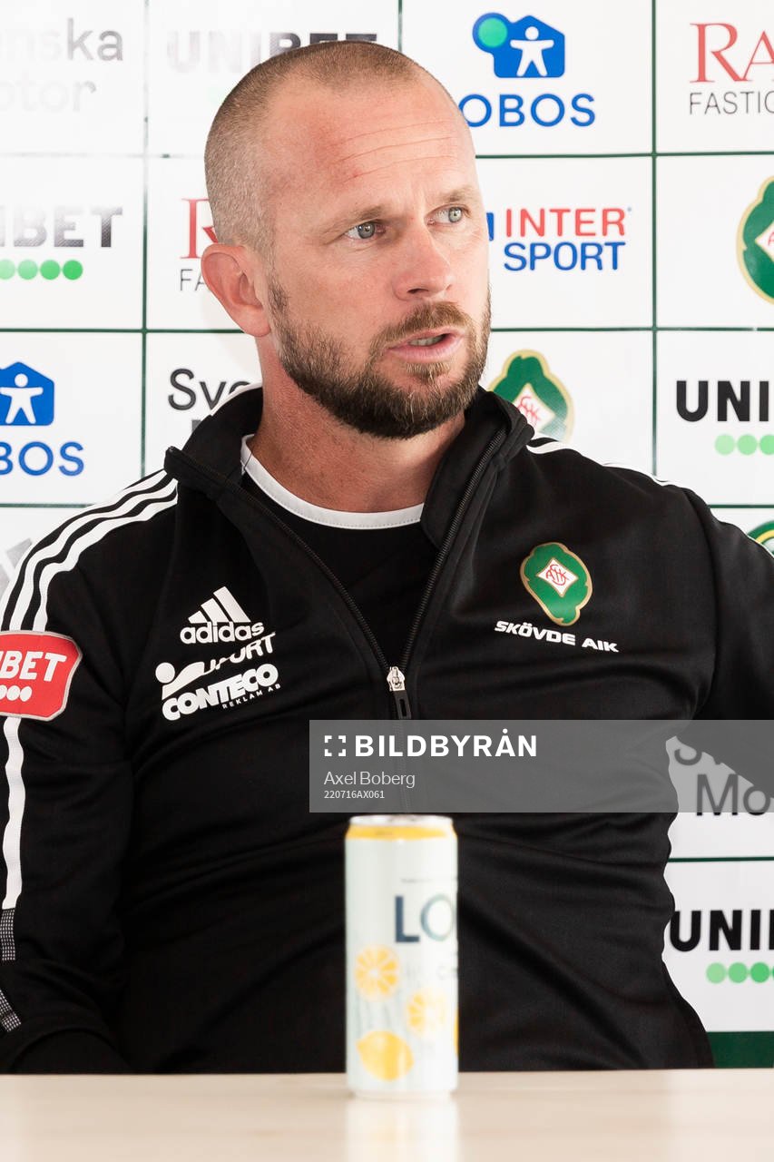 Skövdes tränare Tobias Linderoth
