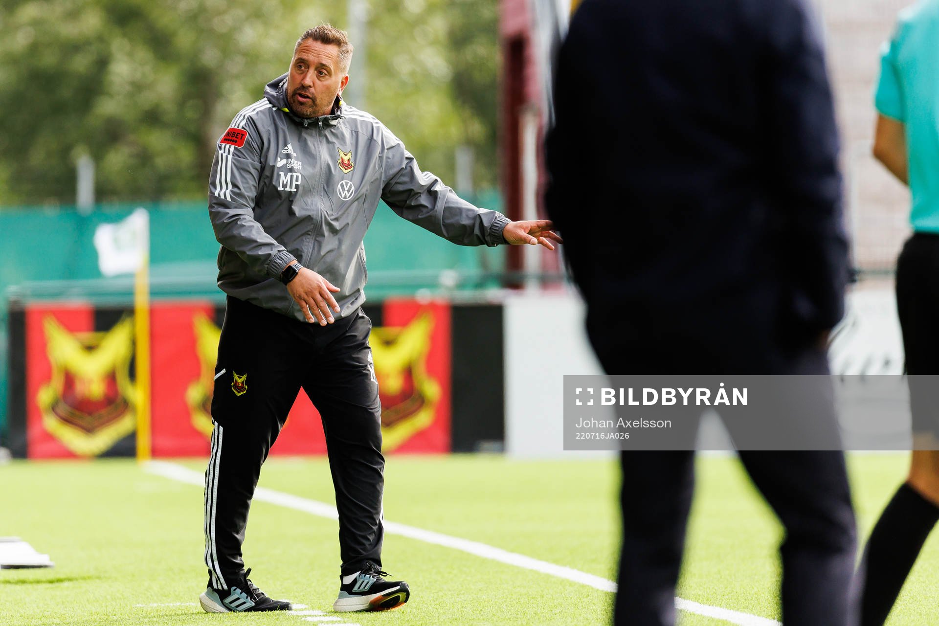 Östersunds tränare Magnus Powell