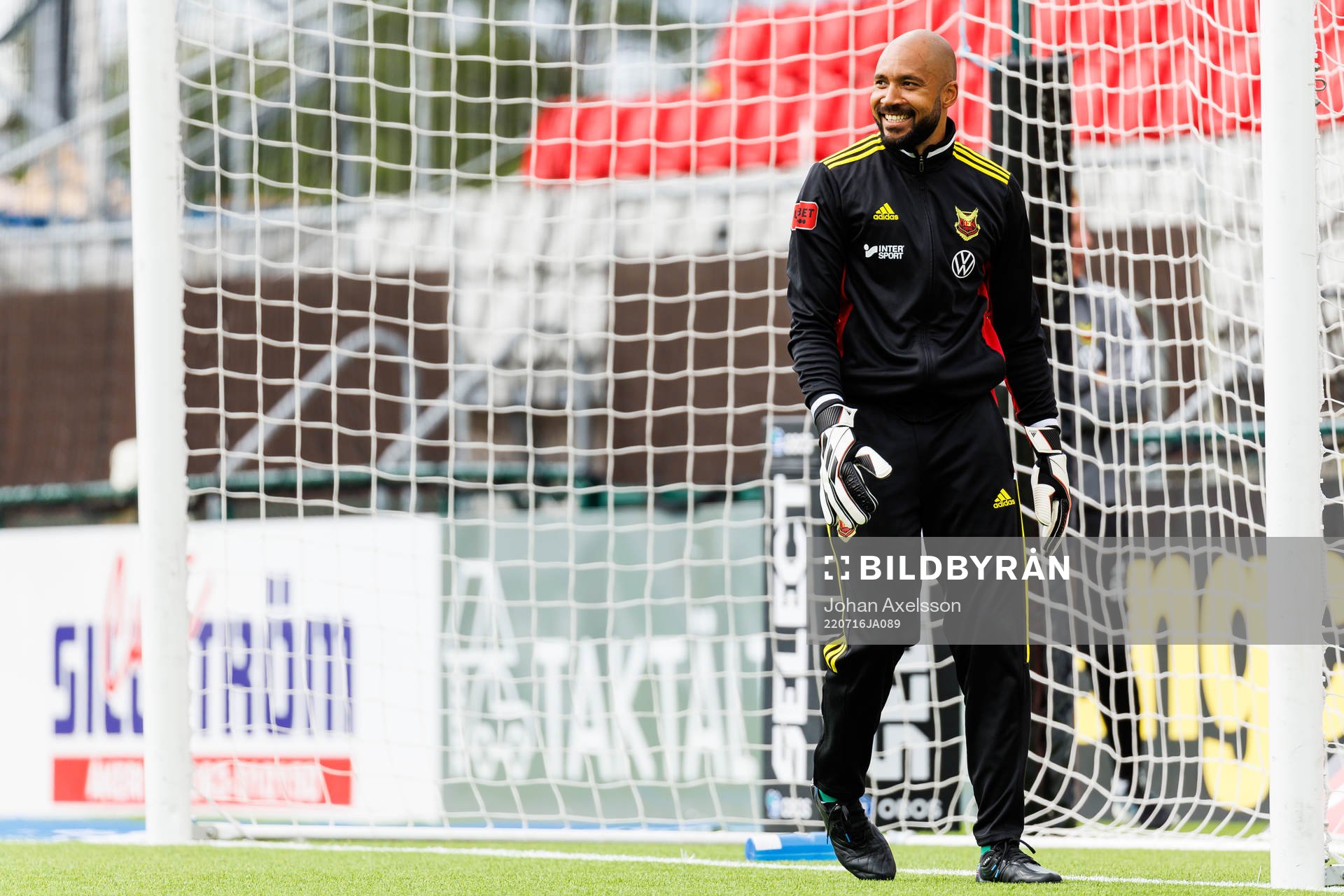 Östersunds målvakt Aly Keita