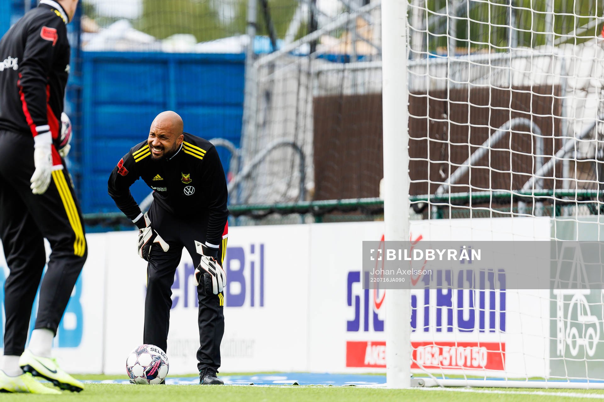 Östersunds målvakt Aly Keita
