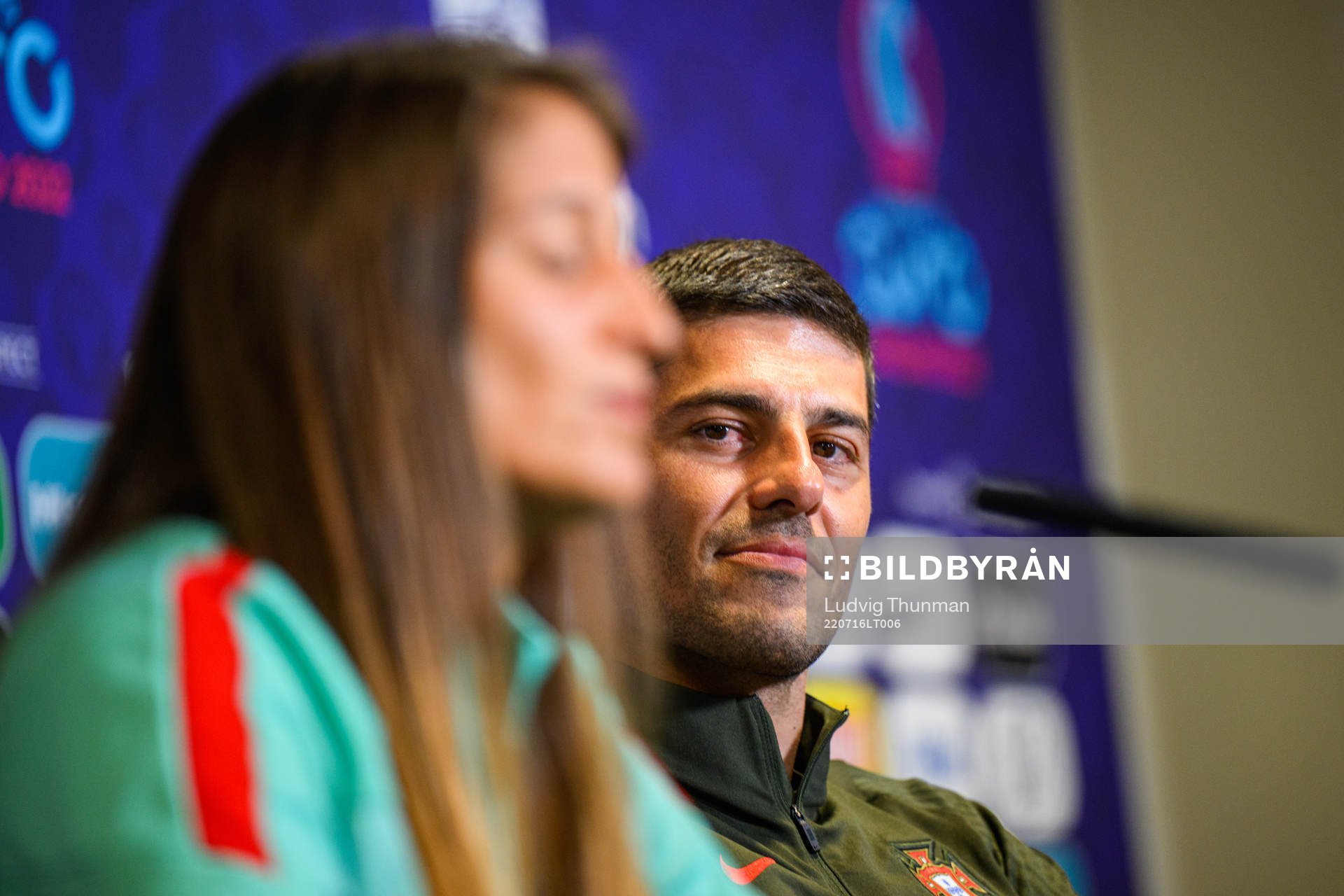 Sílvia Rebelo and Francisco Neto, head coach of the