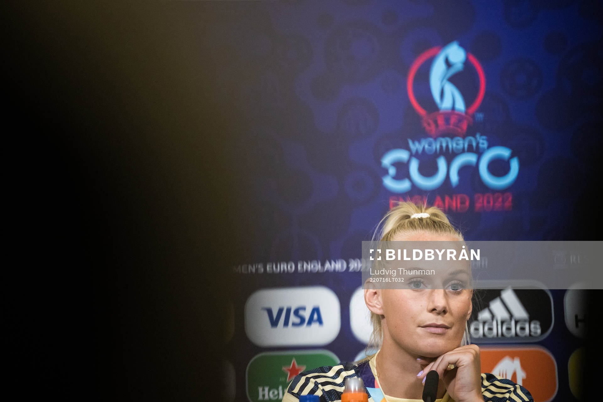 Stina Blackstenius of the Swedish women's national football