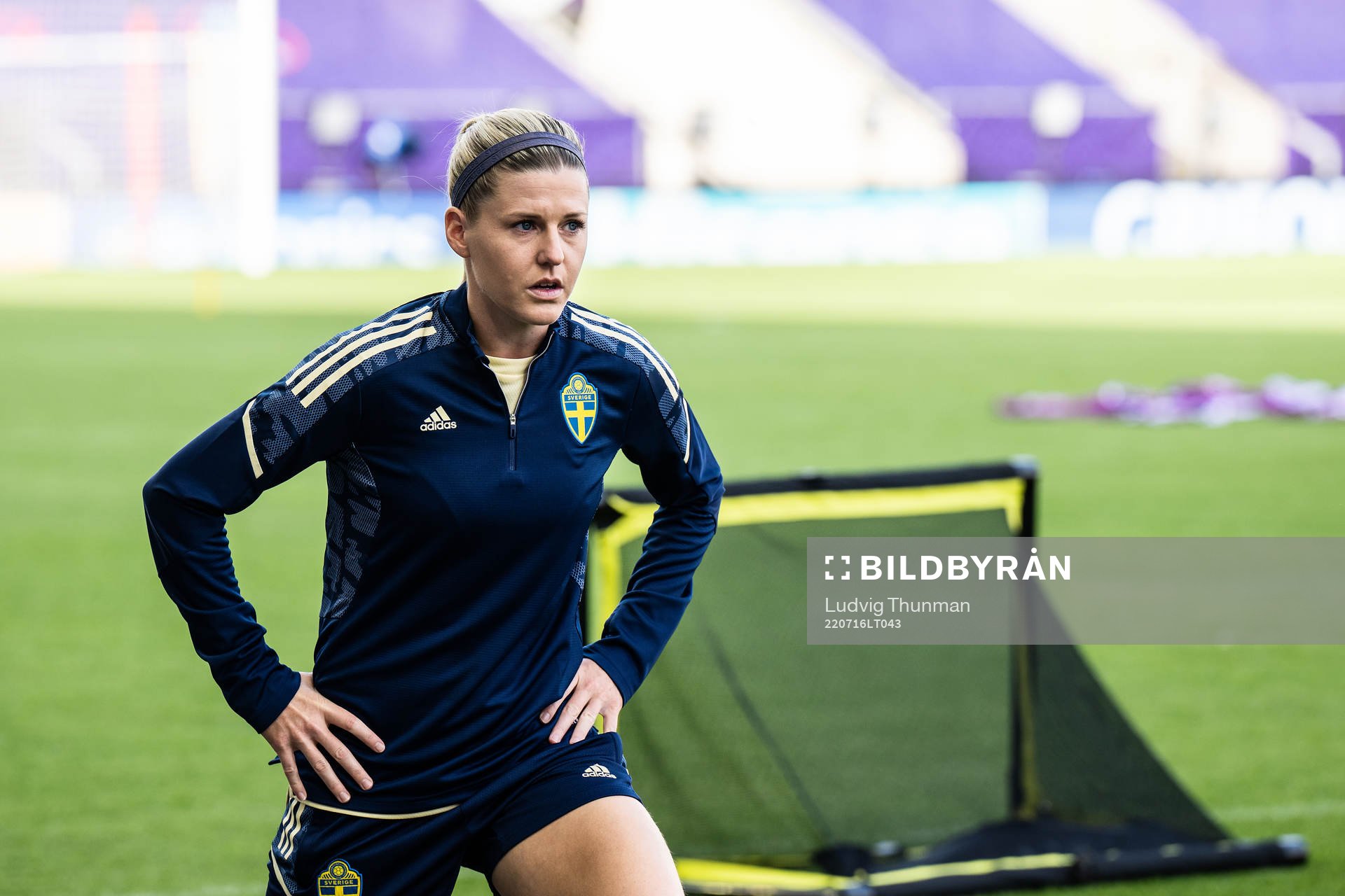 Olivia Schough of the Swedish women's national football