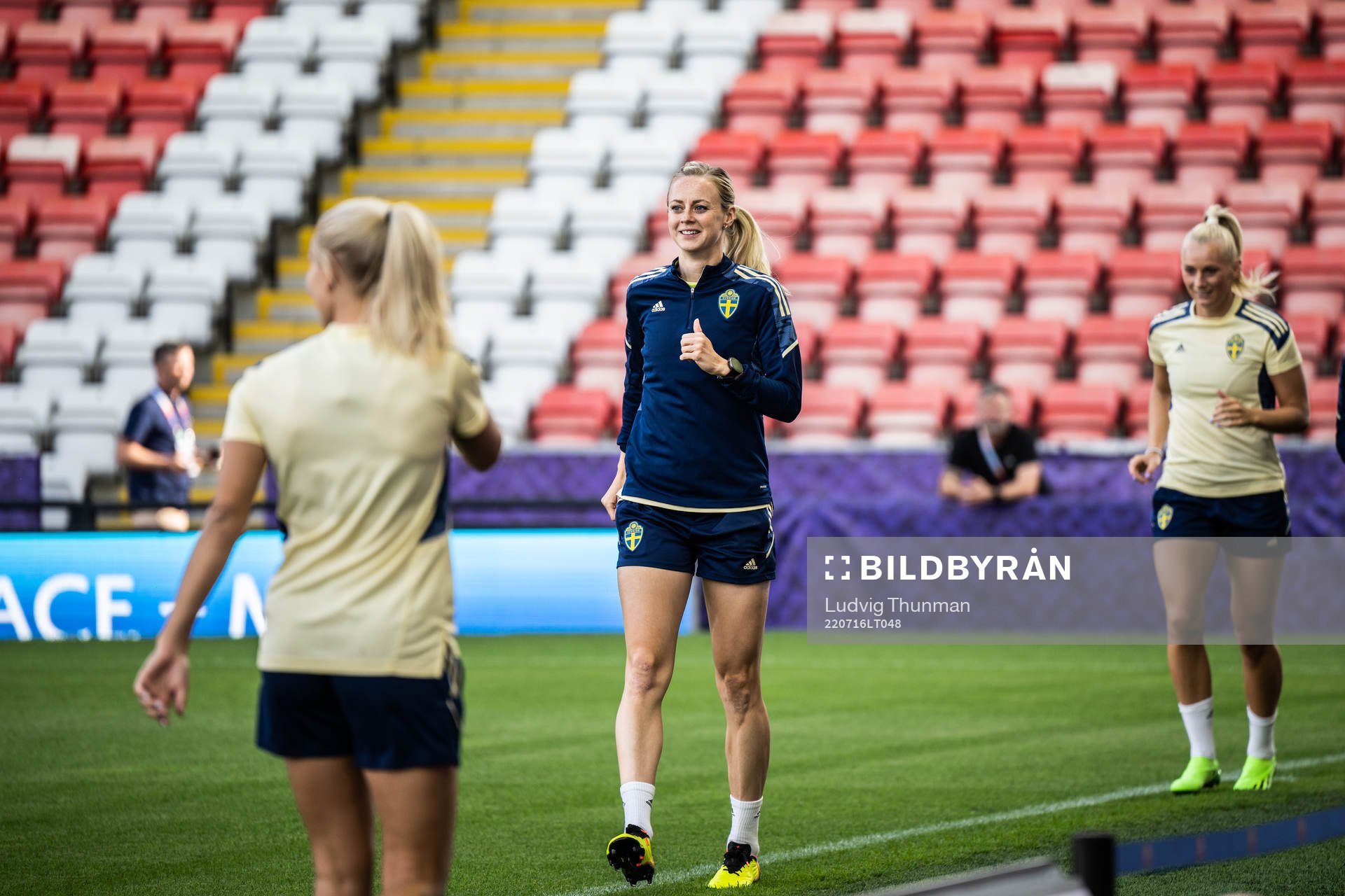 Amanda Ilestedt of the Swedish women's national football