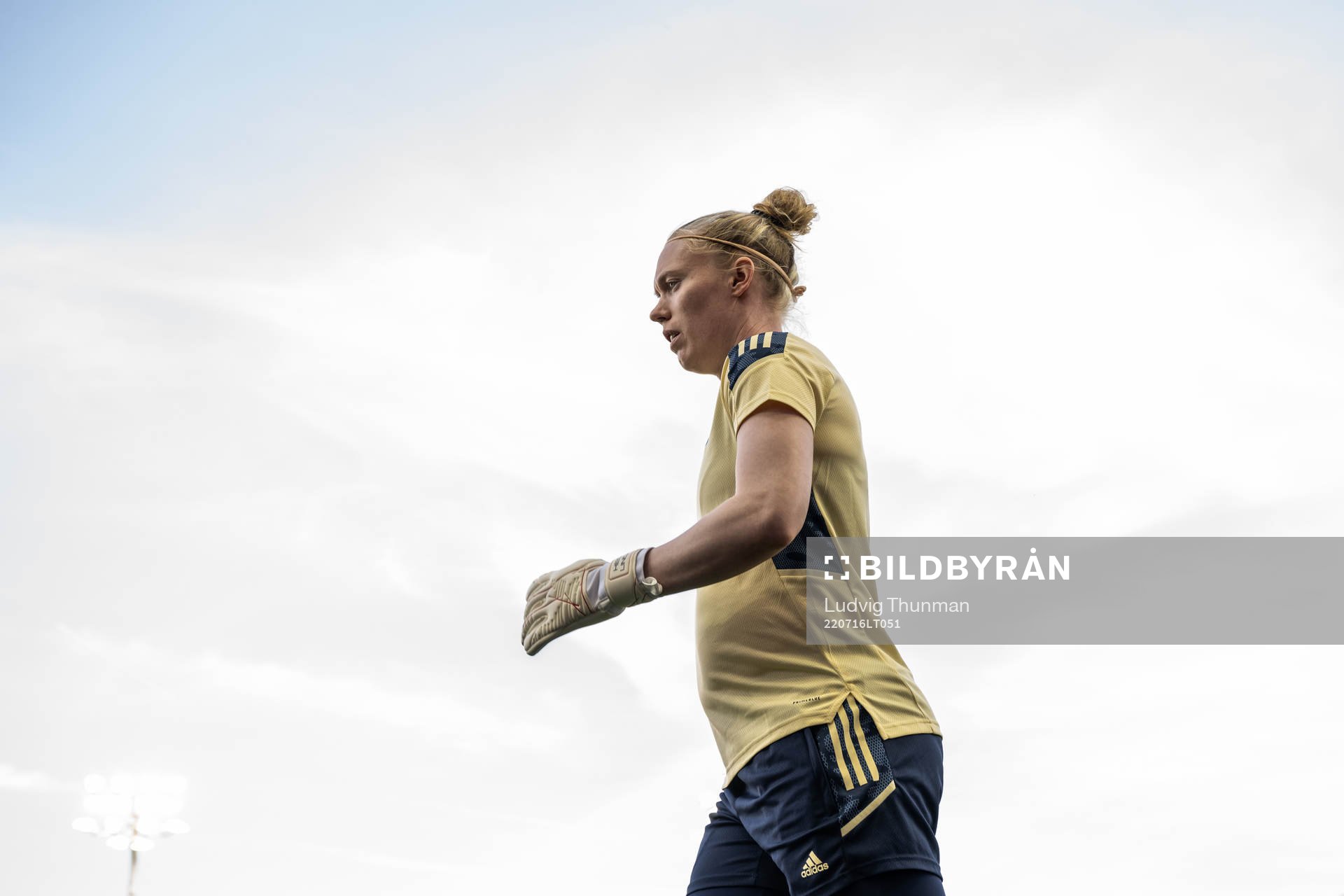 goalkeeper Hedvig Lindahl of the Swedish women's national