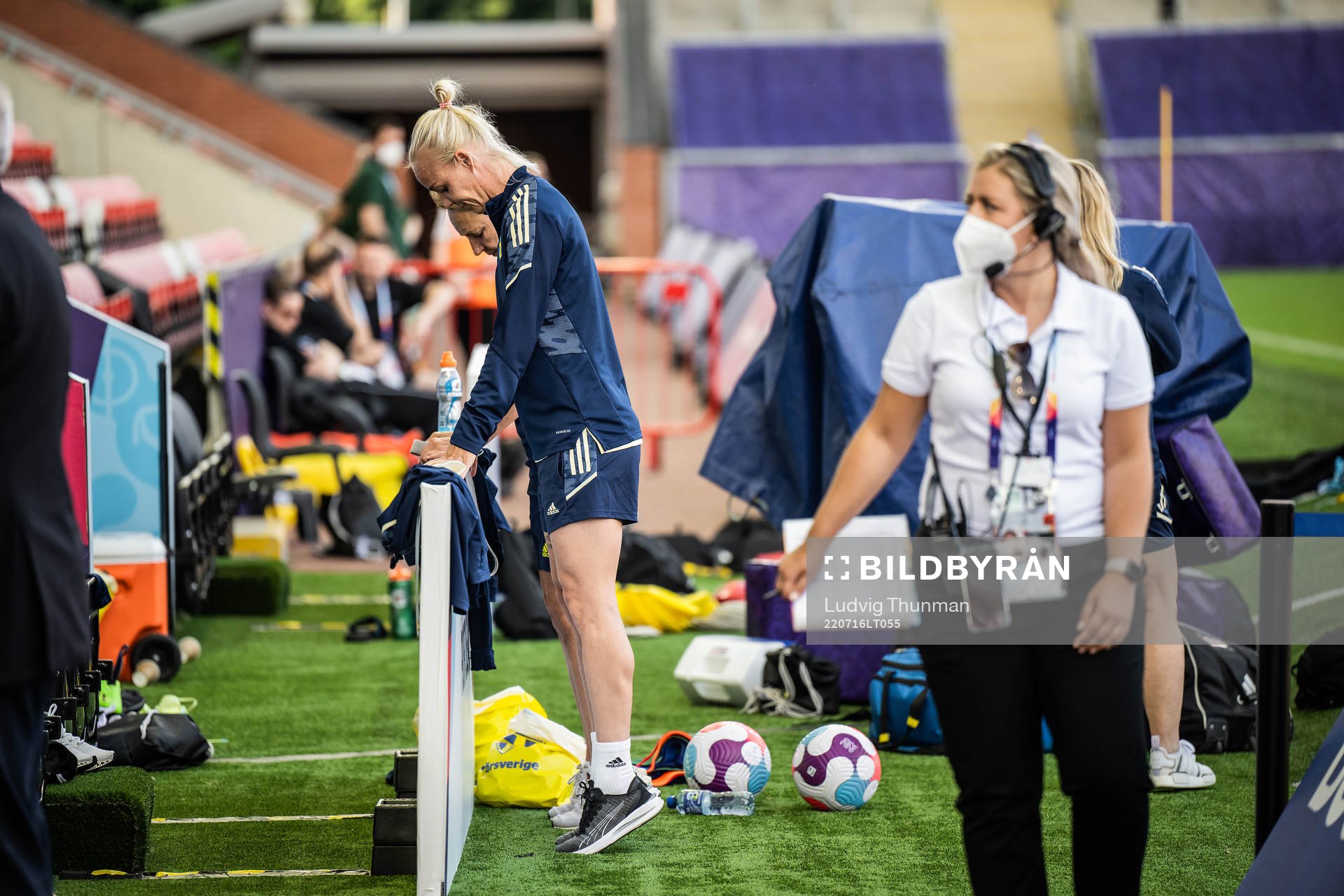 Caroline Seger of the Swedish women's national football