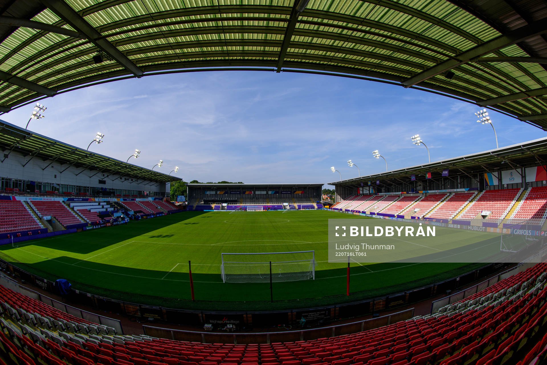 Interior view of Leigh Sports Village