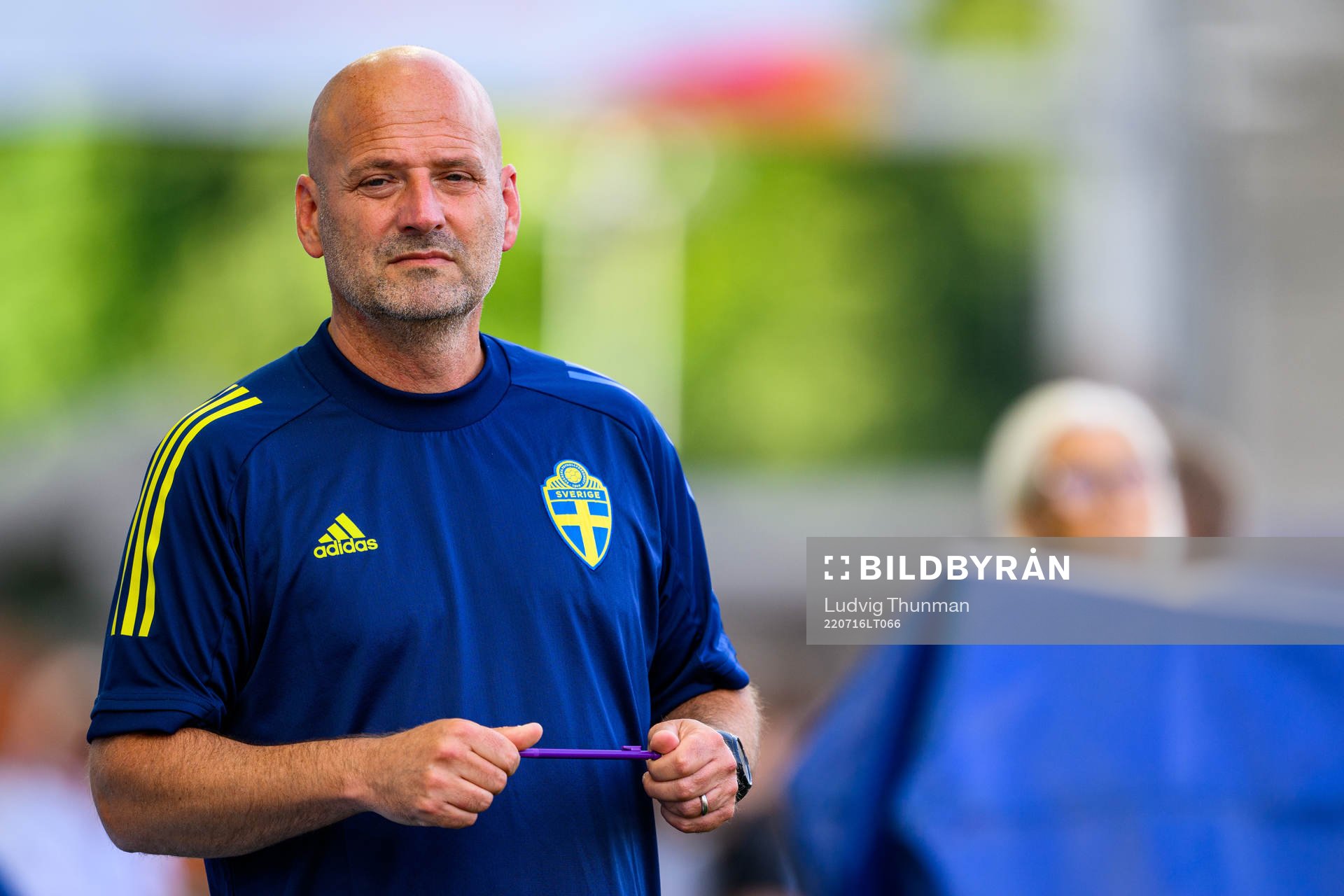 Magnus Wikman, assistant coach of the Swedish women's