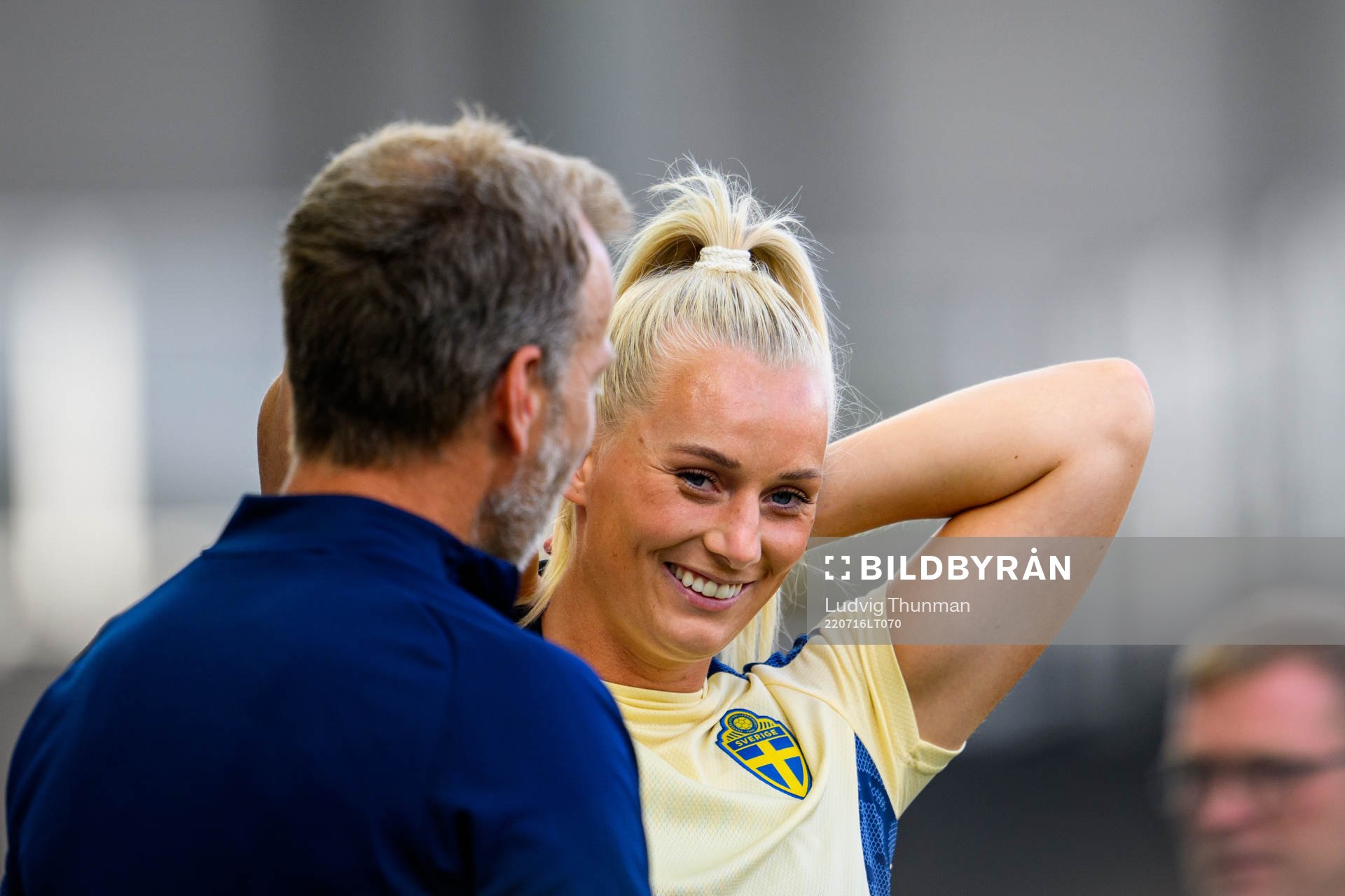 Stina Blackstenius of the Swedish women's national football