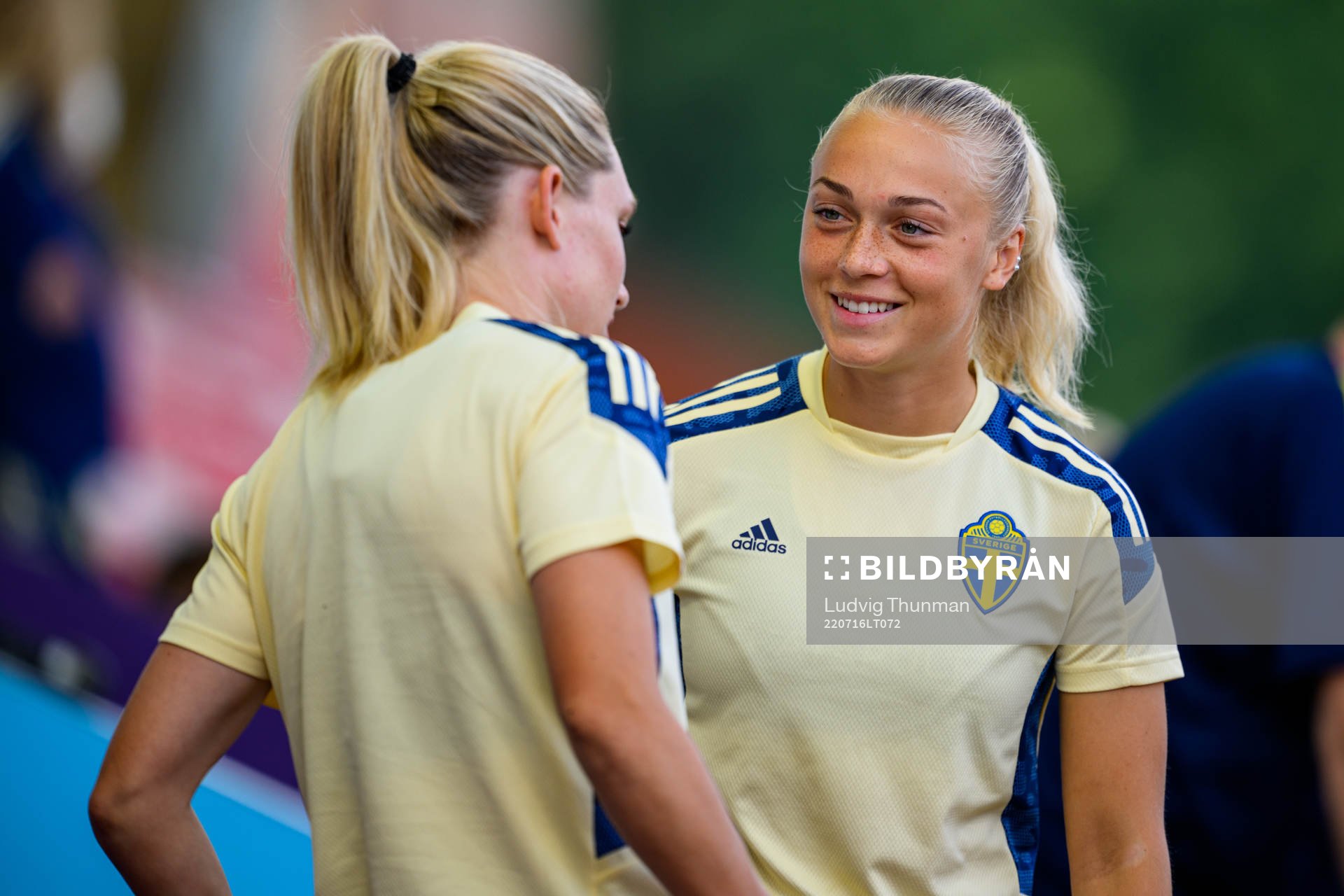 Hanna Bennison of the Swedish women's national football