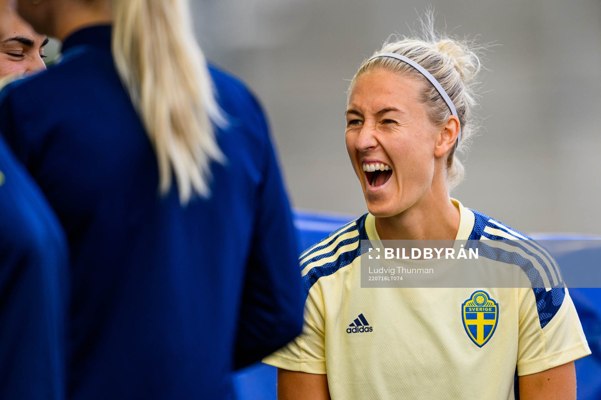 Emma Kullberg of the Swedish women's national football team