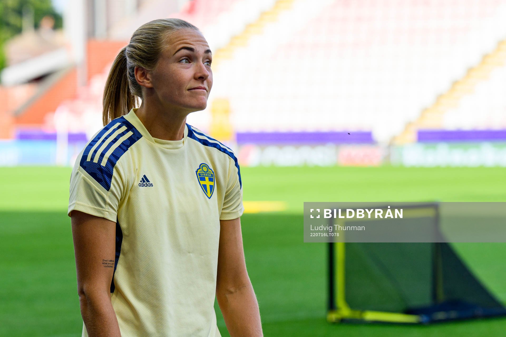 Magdalena Eriksson of the Swedish women's national football