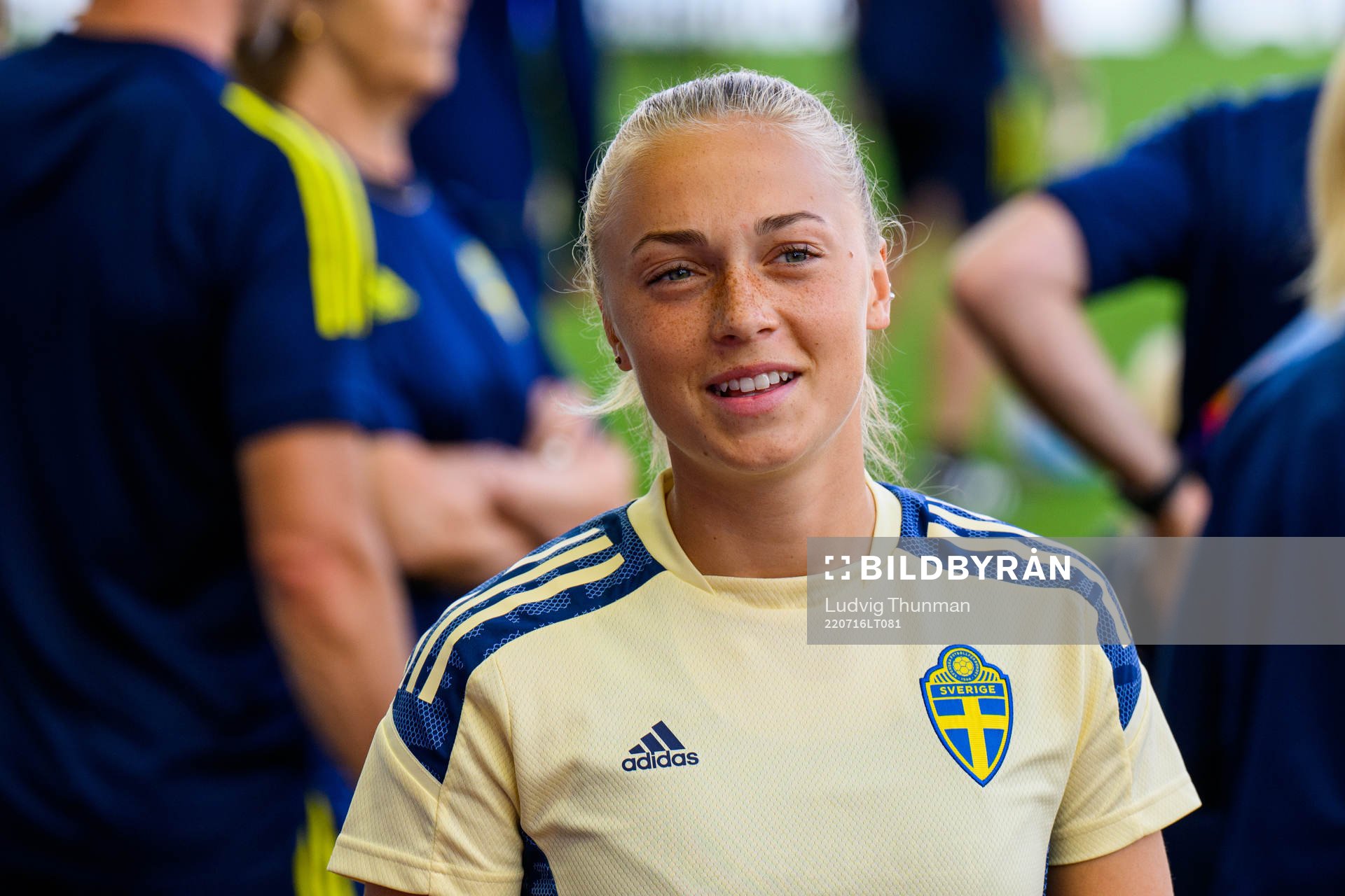 Hanna Bennison of the Swedish women's national football