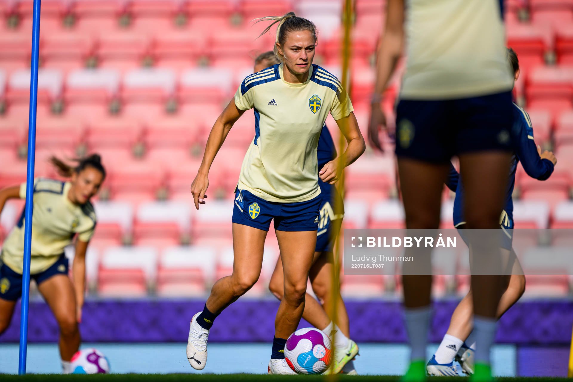 Fridolina Rolfö of the Swedish women's national football