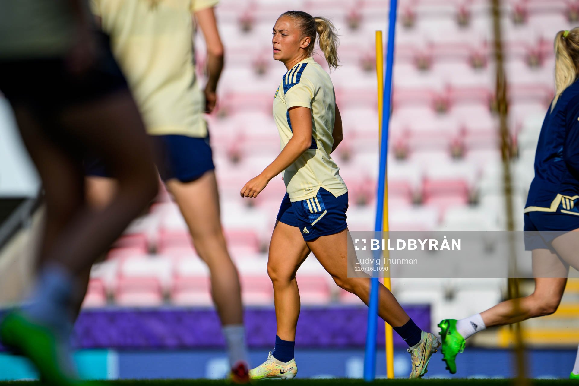 Hanna Bennison of the Swedish women's national football