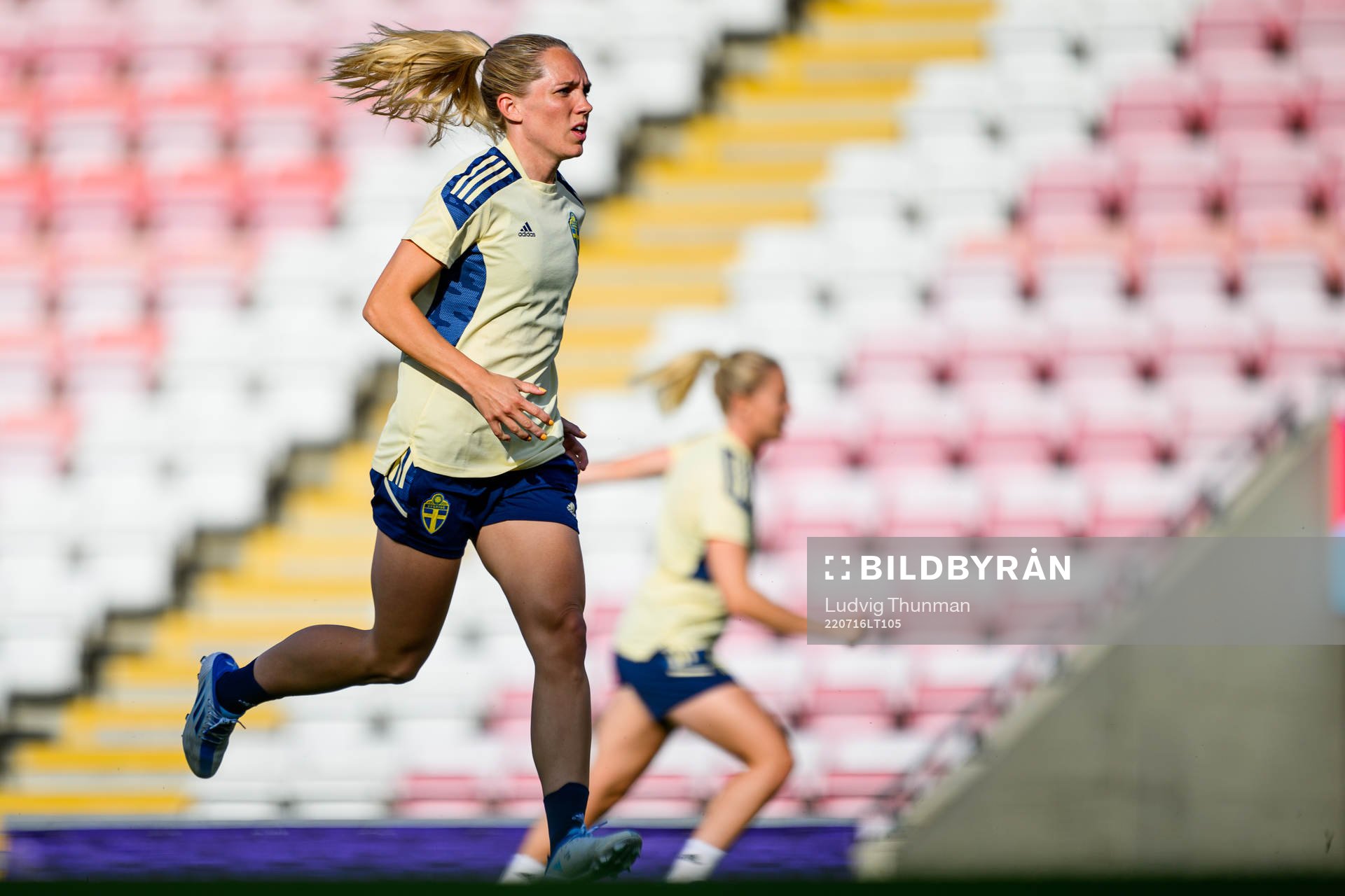 Elin Rubensson of the Swedish women's national football