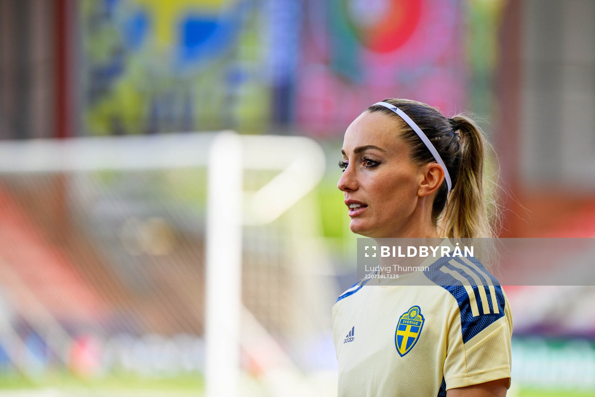Kosovare Asllani of the Swedish women's national football