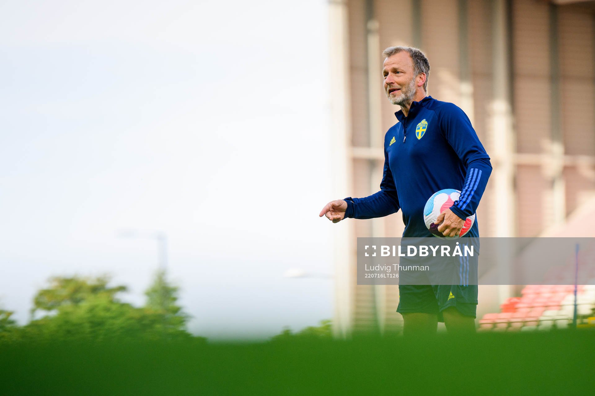 Pontus Ekblom, physio of the Swedish women's national