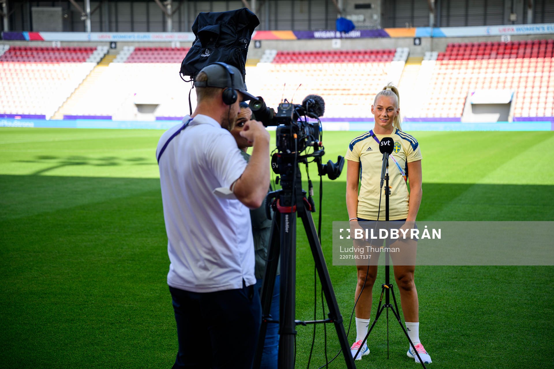 Stina Blackstenius of the Swedish women's national football