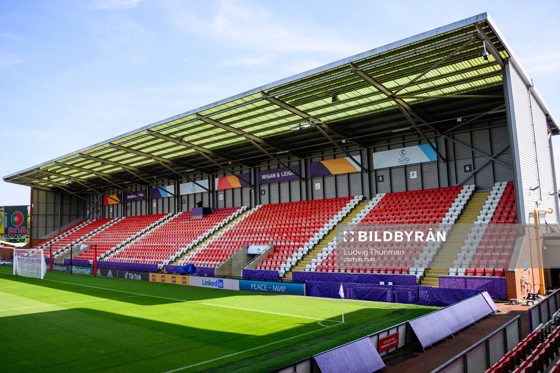 Interior view of Leigh Sports Village