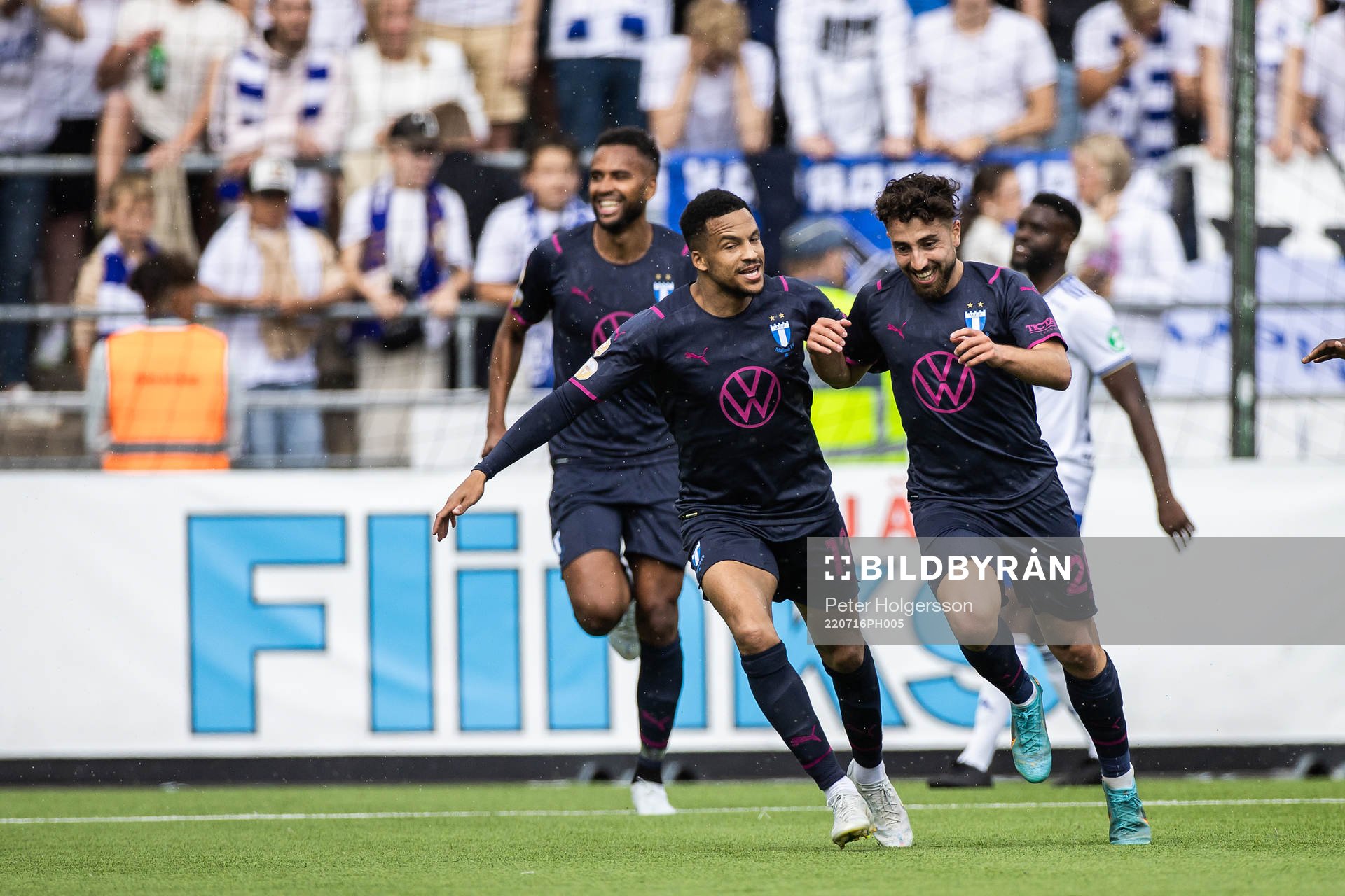 Malmö FFs Moustafa Zeidan jublar