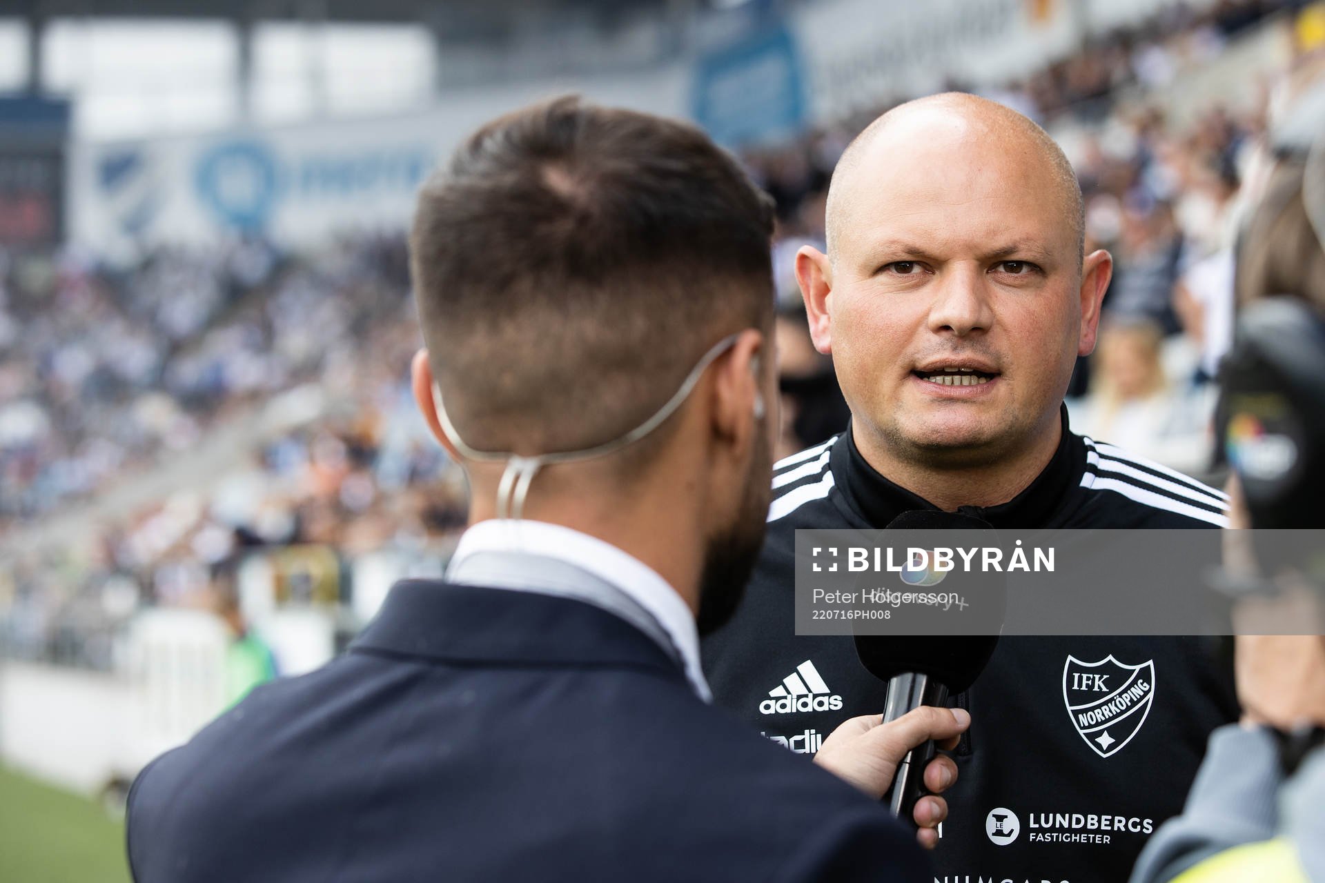 IFK Norrköpings tränare Vedran Vucucevic