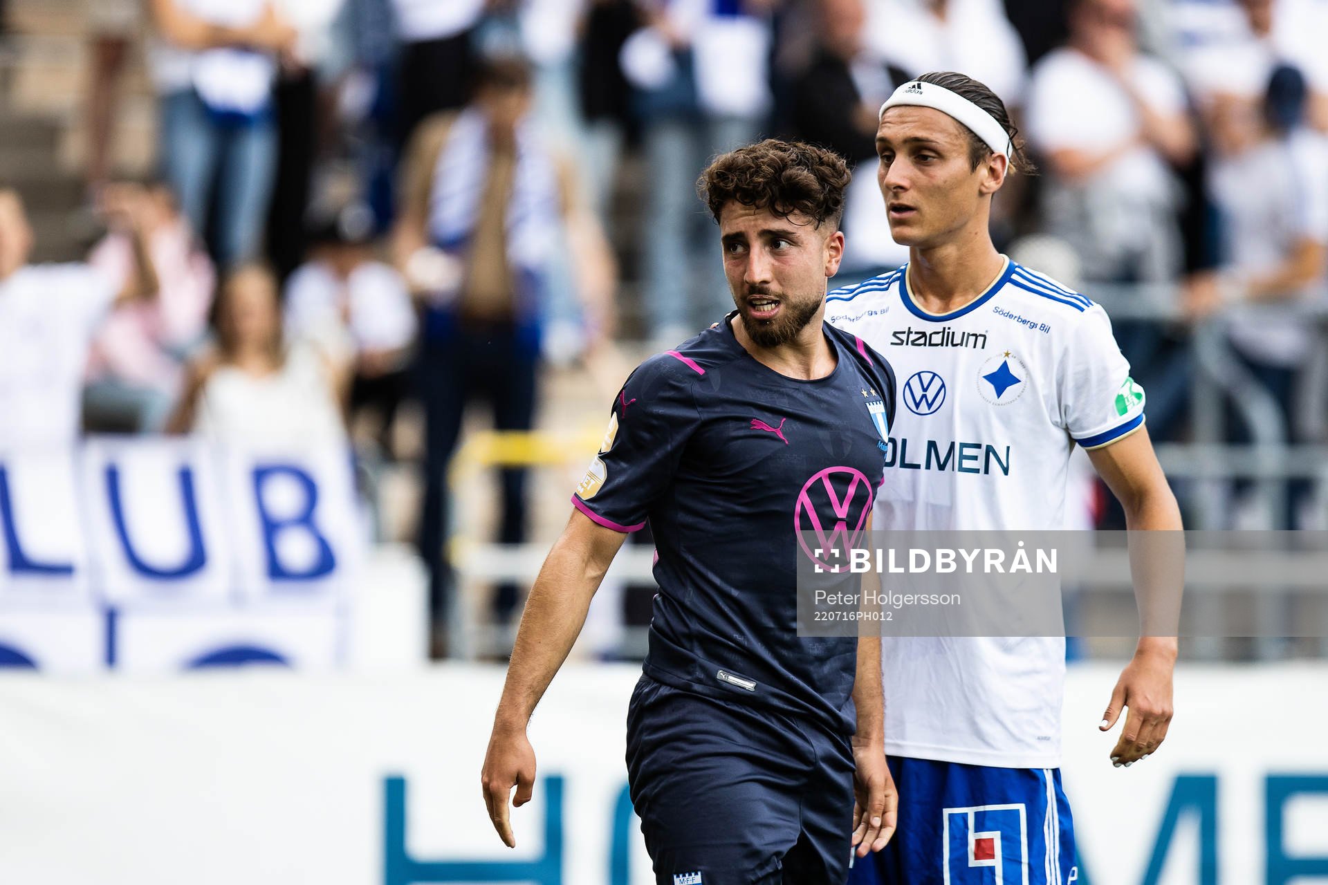 Malmö FFs Moustafa Zeidan och IFK Norrköpings Jonathan