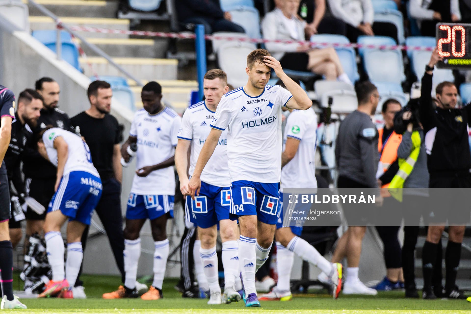 IFK Norrköpings Anton Eriksson deppar