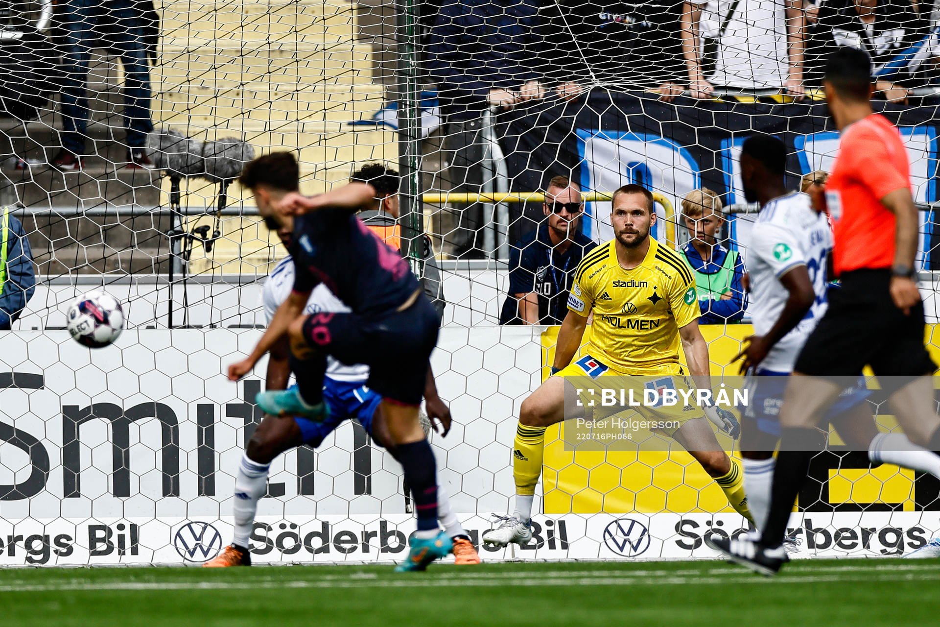 Mål 0-1 av Malmö FFs Moustafa Zeidan förbi IFK