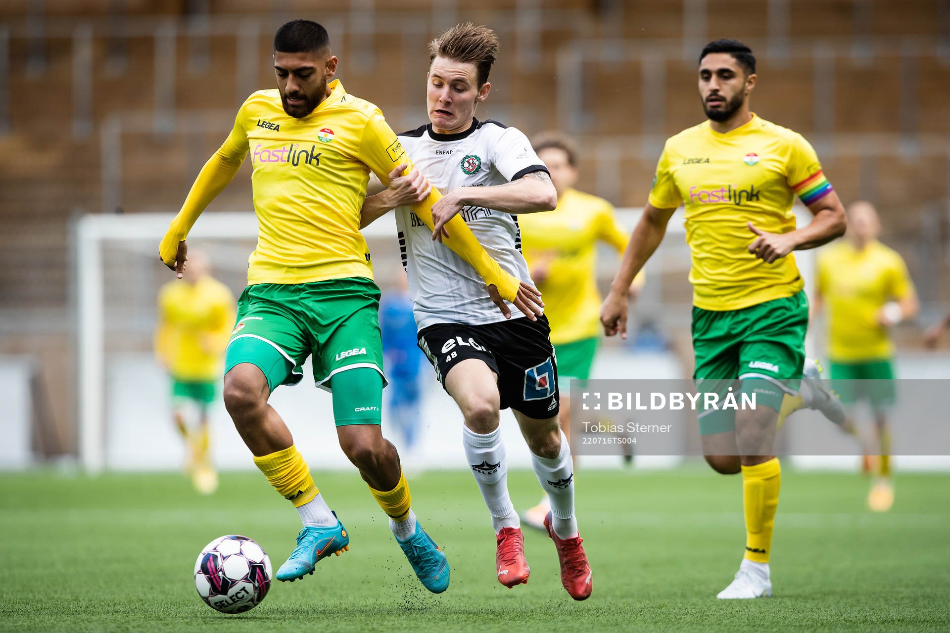 Dalkurds Rassa Rahmani och Örebros Noel Milleskog