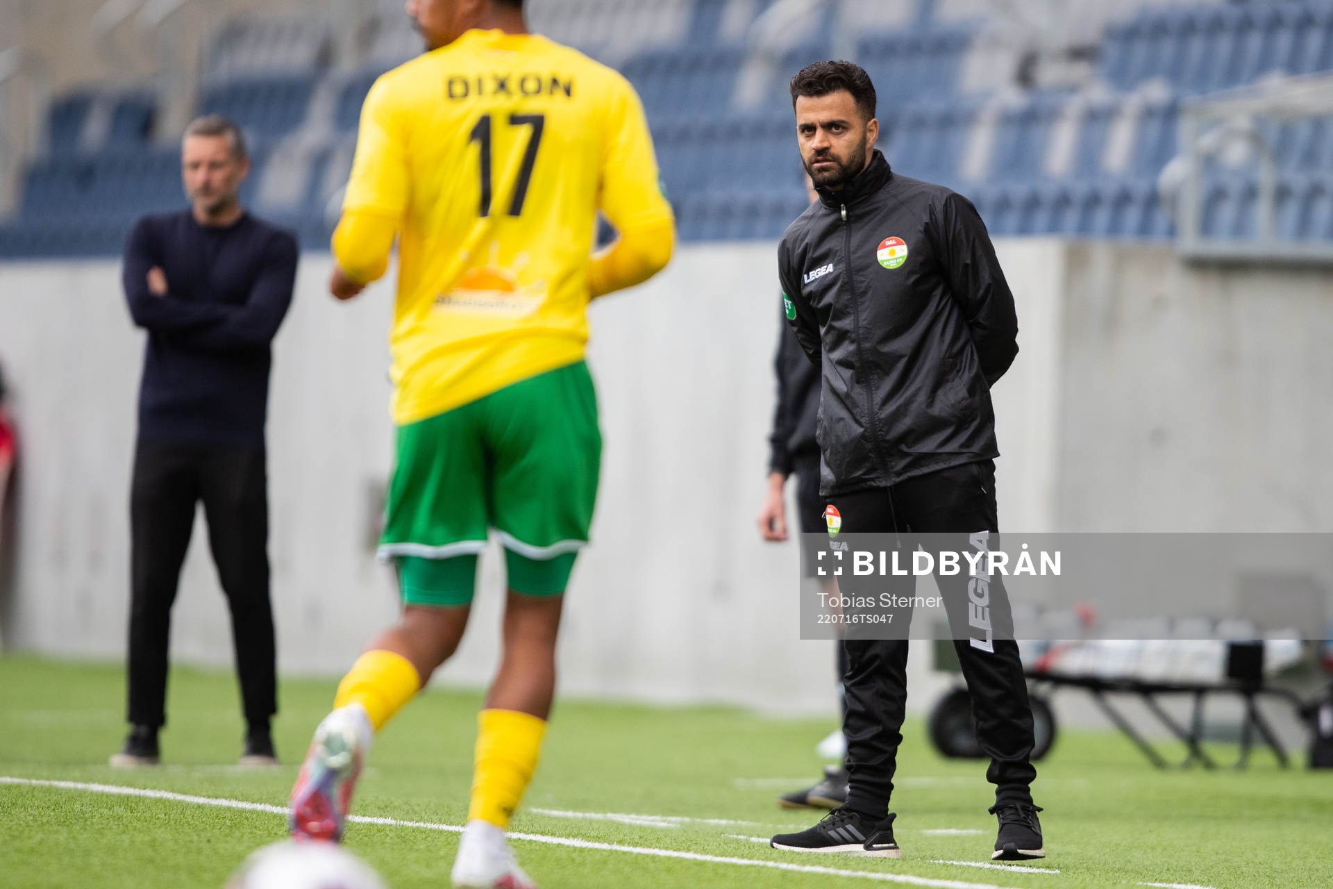 Dalkurds tränare Amir Azrafshan