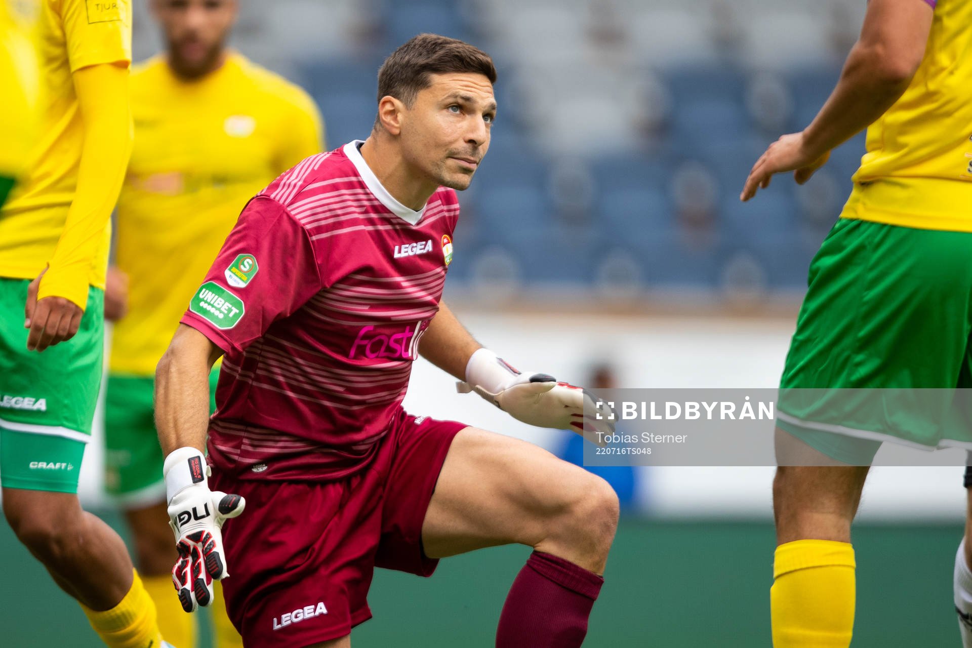 Dalkurds målvakt Jonathan Viscosi