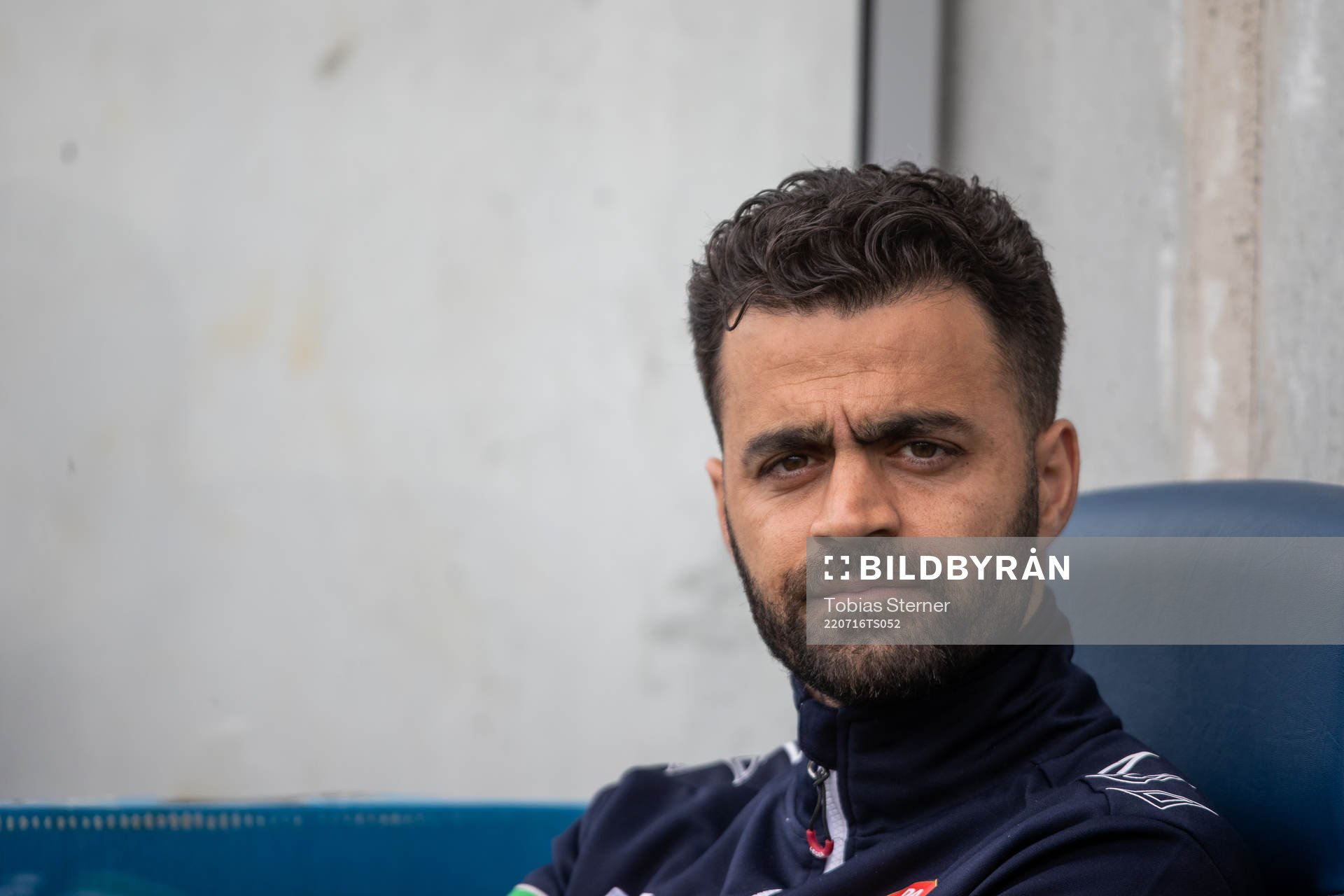 Dalkurds tränare Amir Azrafshan