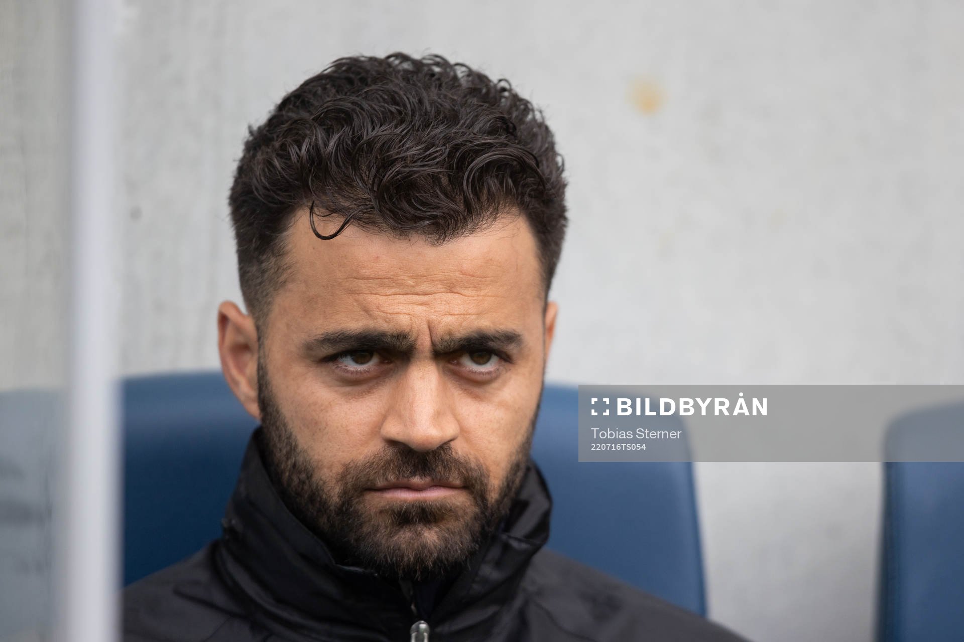 Dalkurds tränare Amir Azrafshan