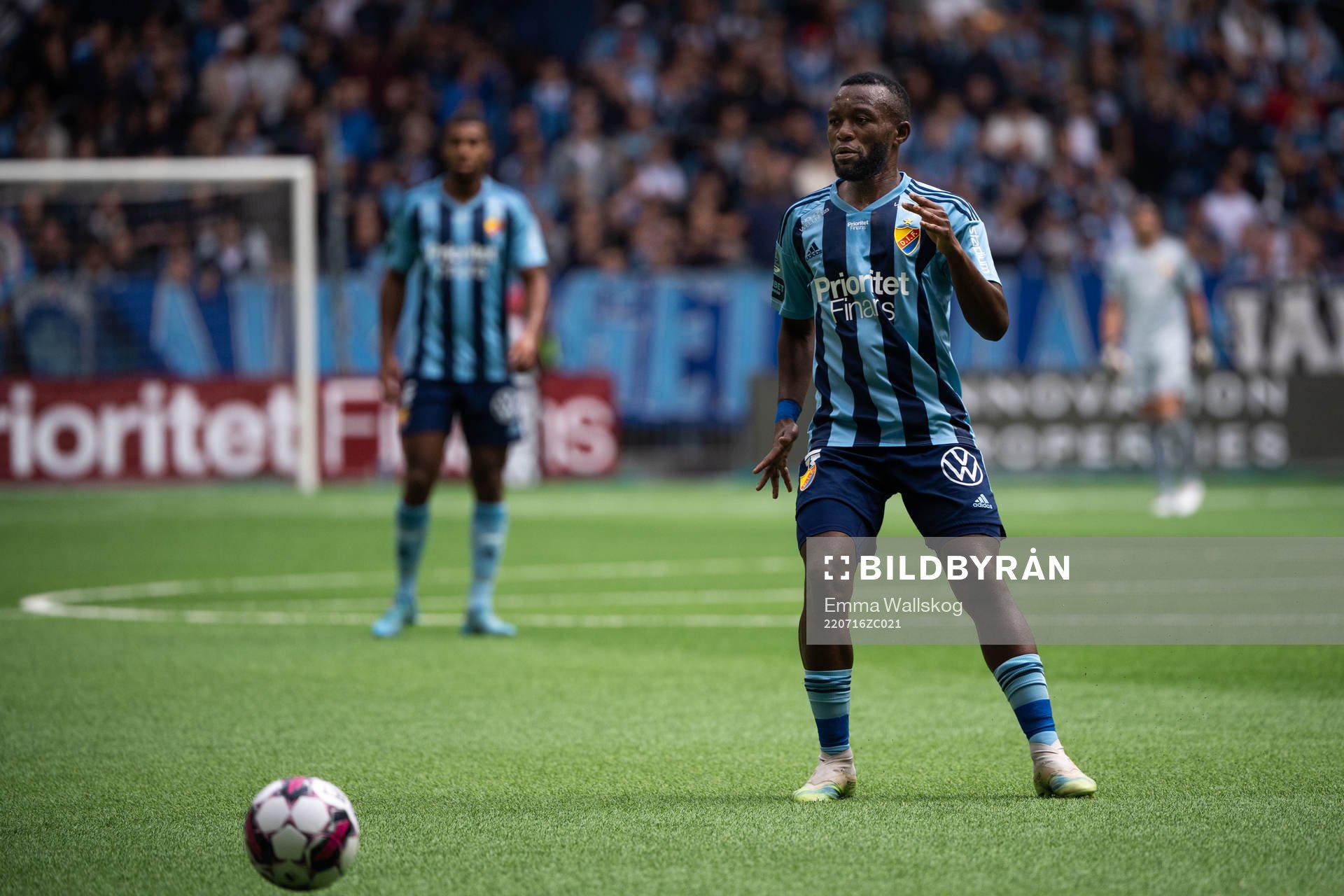 Djurgårdens Emmanuel Justine Rabby Banda