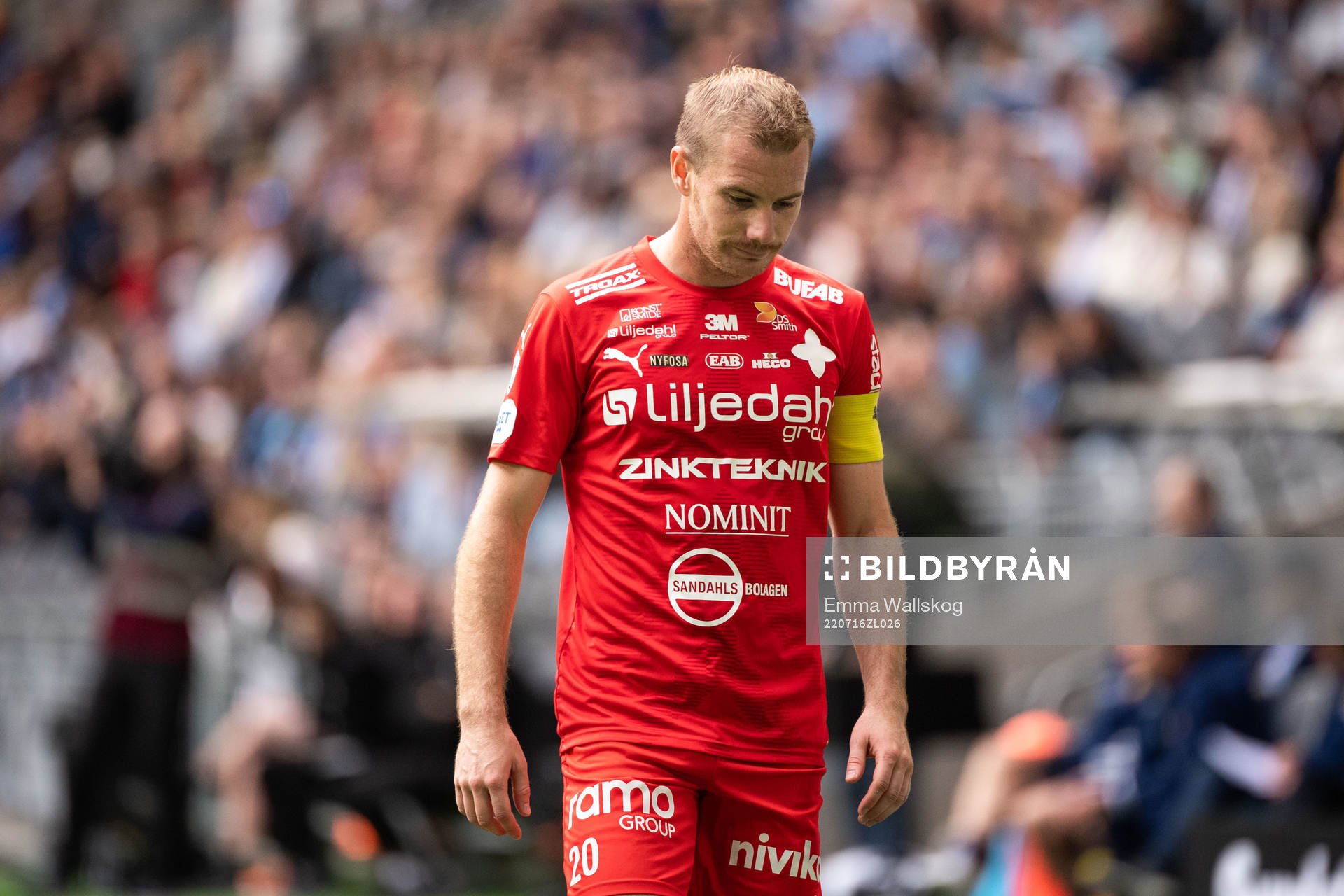 Värnamos Freddy Winsth deppar