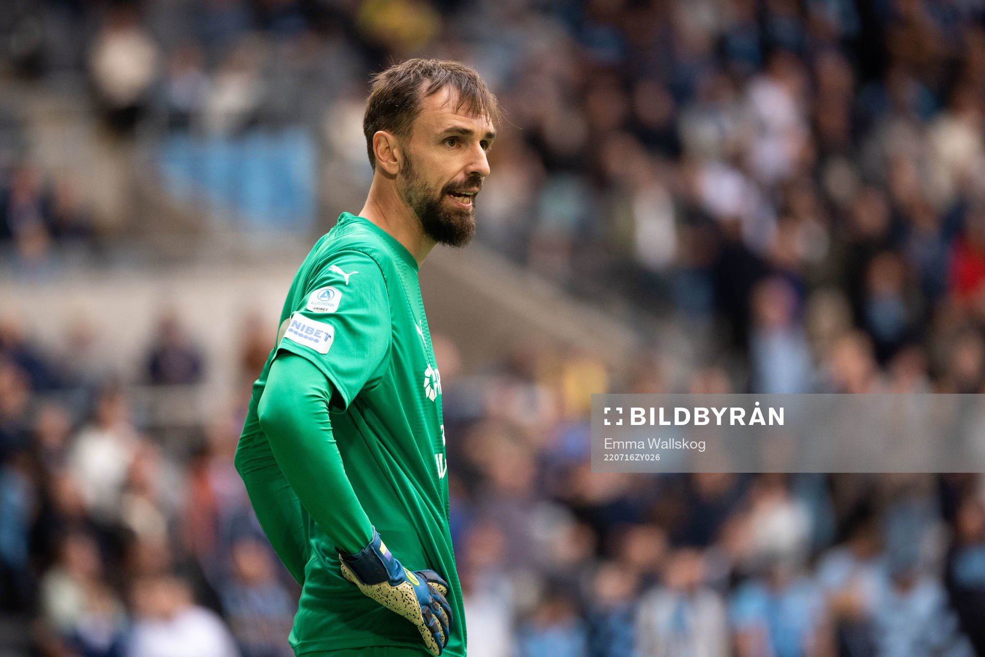Värnamos målvakt Pilip Vaitsiakhovich