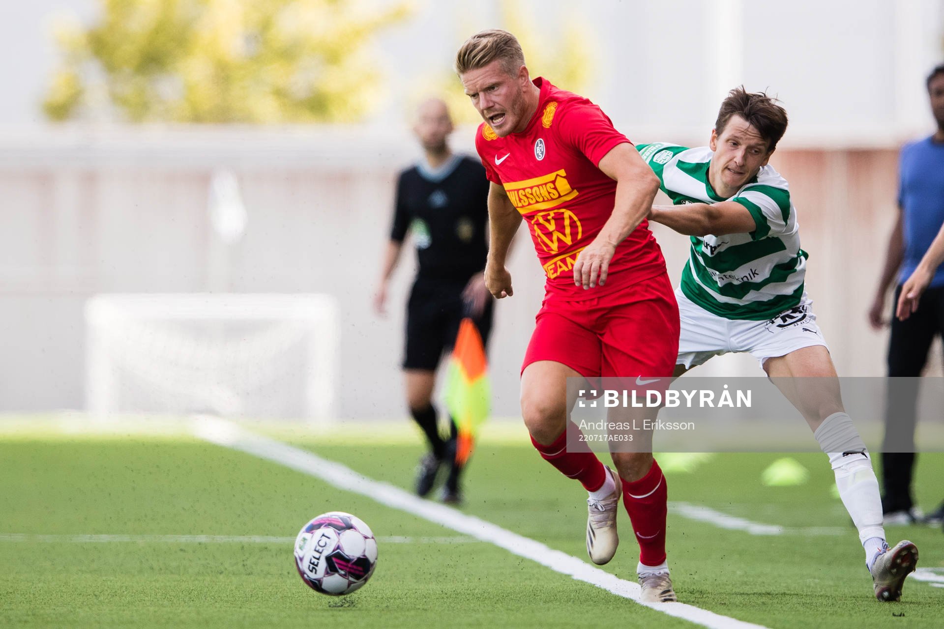 Landskronas Jacob Blixt och Västerås Olle Edlund