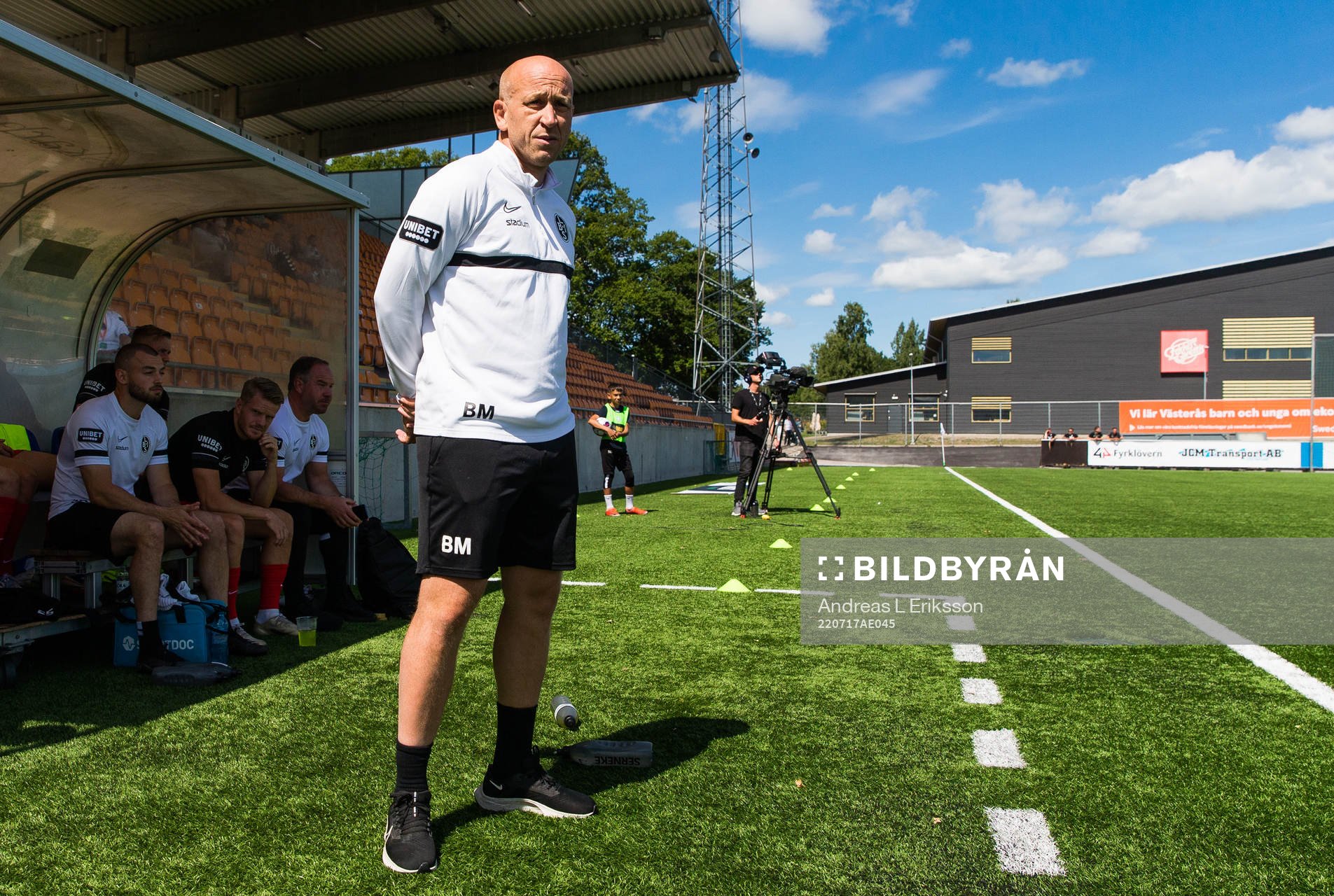 Landskronas tränare Billy Magnusson