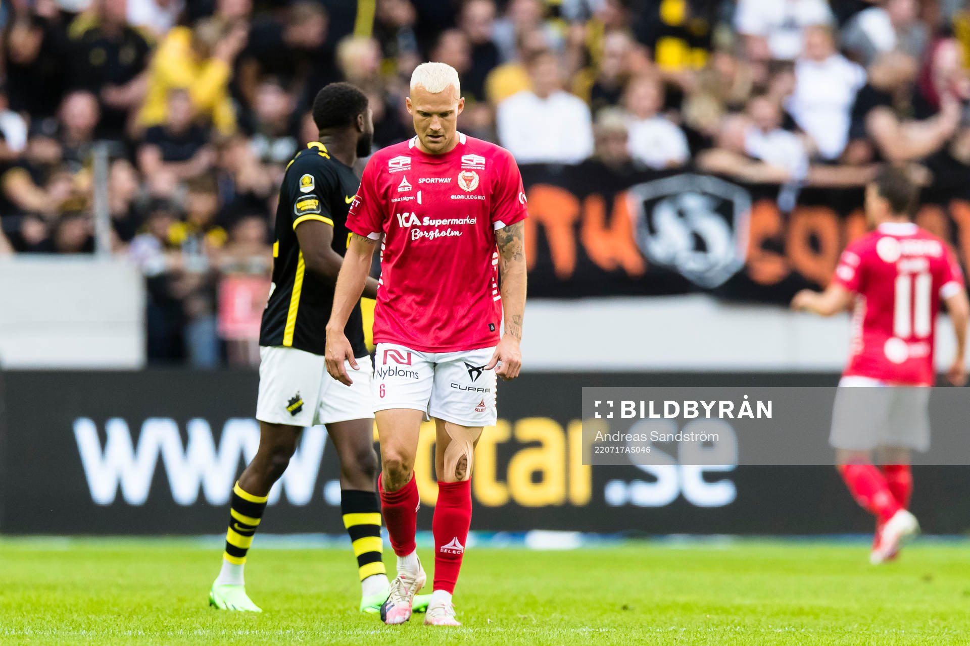 Kalmars Rasmus Sjöstedt deppar