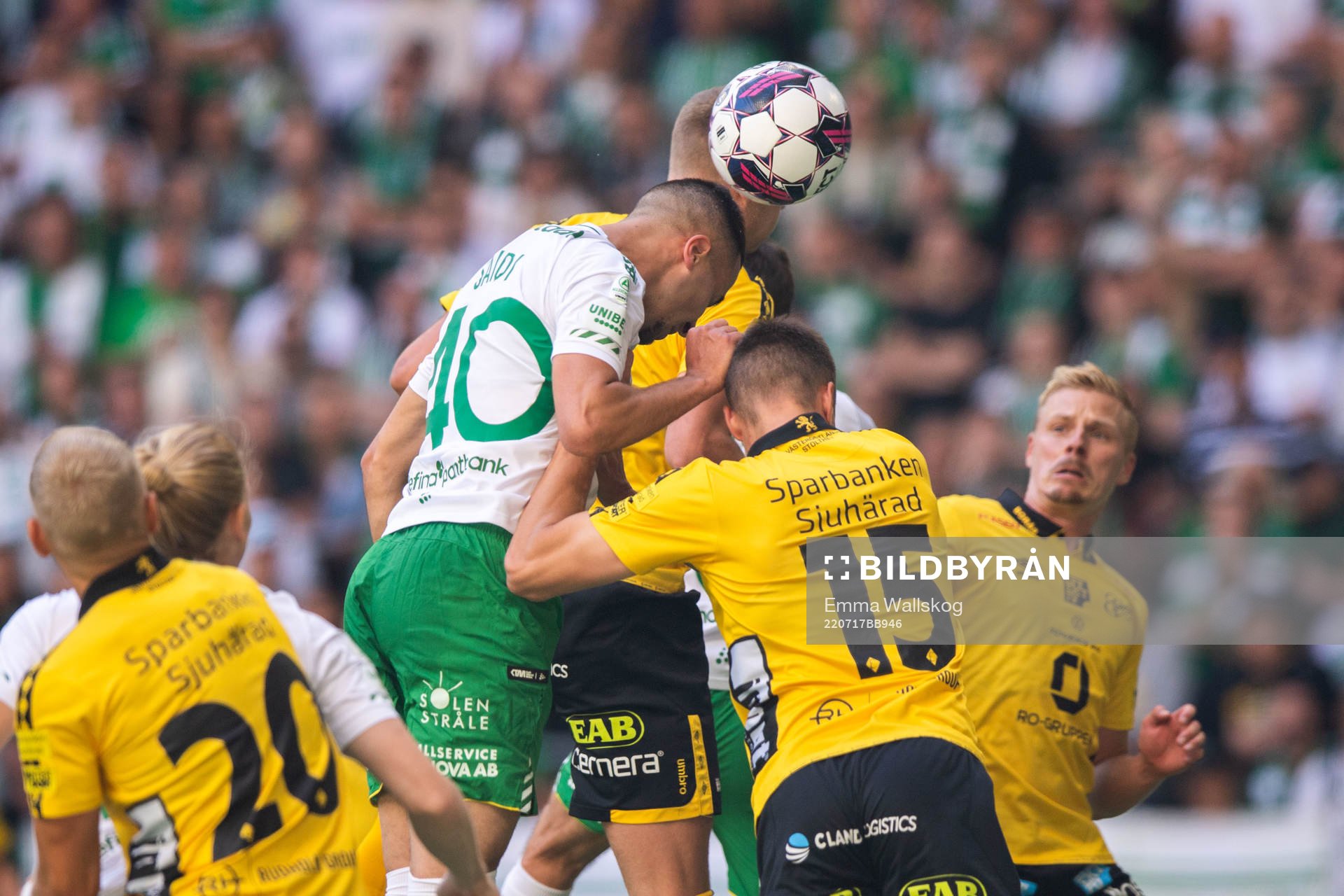 Hammarbys Abdelrahman Saidi gör 1-0