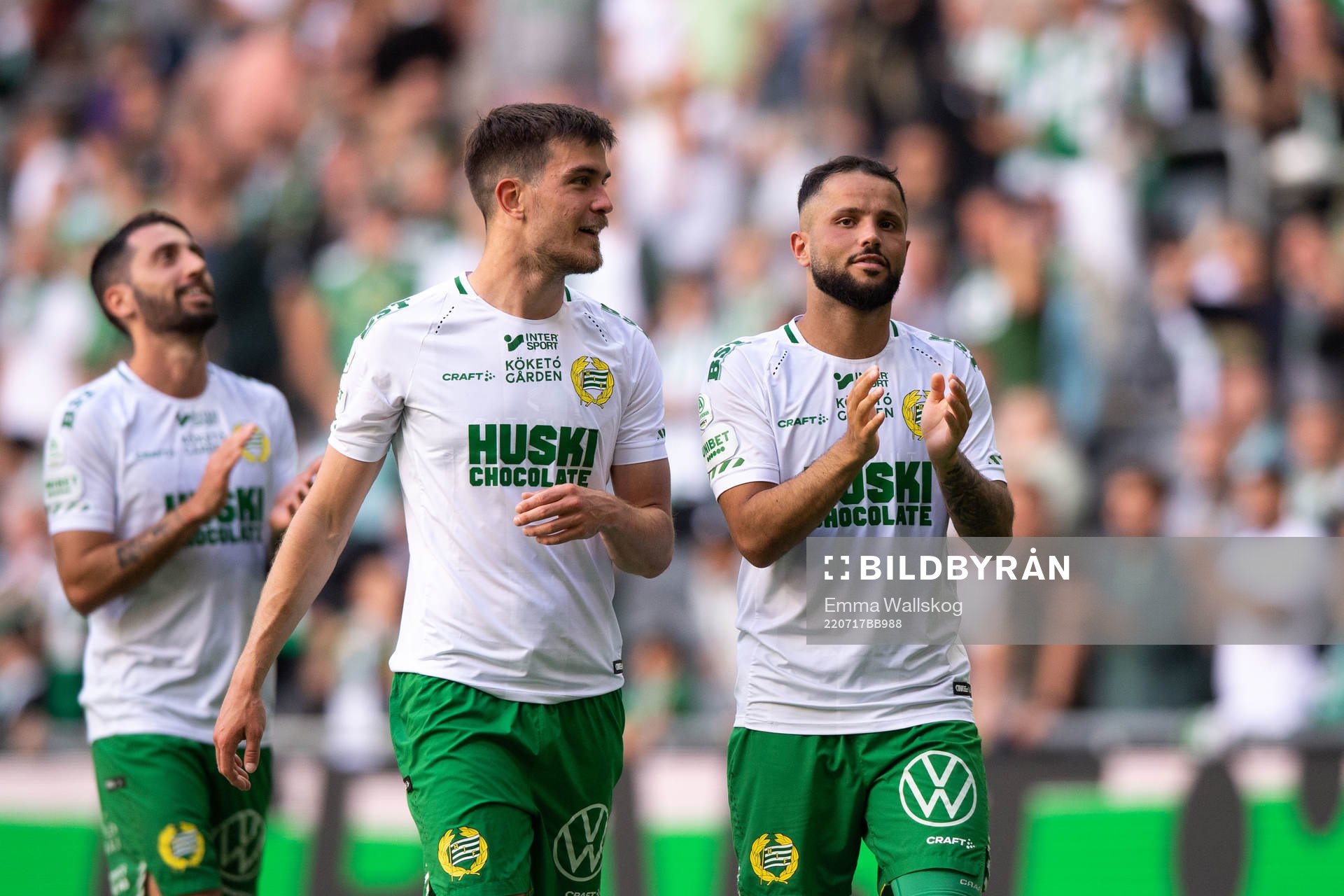 Hammarbys Pavle Vagic och Mohanad Jeahze
