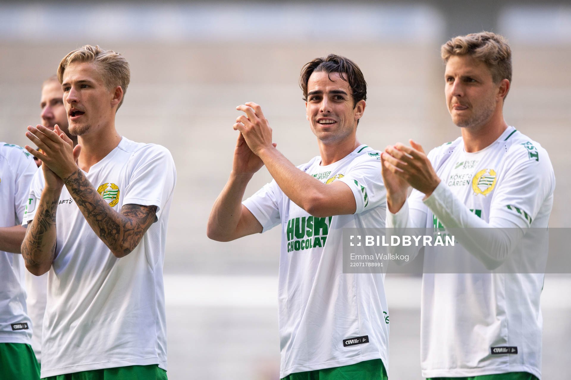 Hammarbys David Concha Salas och Joel Nilsson
