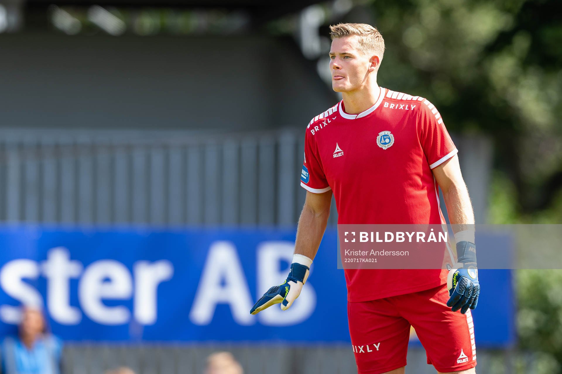 Utsiktens målvakt Johan Brattberg