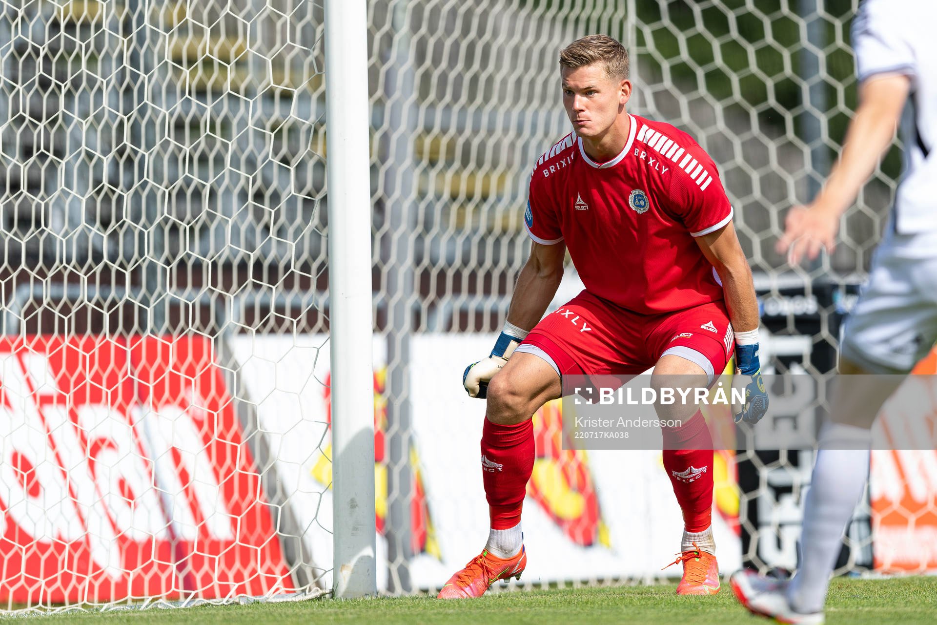 Utsiktens målvakt Johan Brattberg