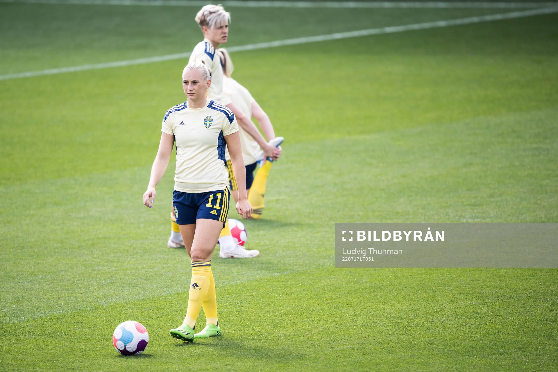 Stina Blackstenius of Sweden
