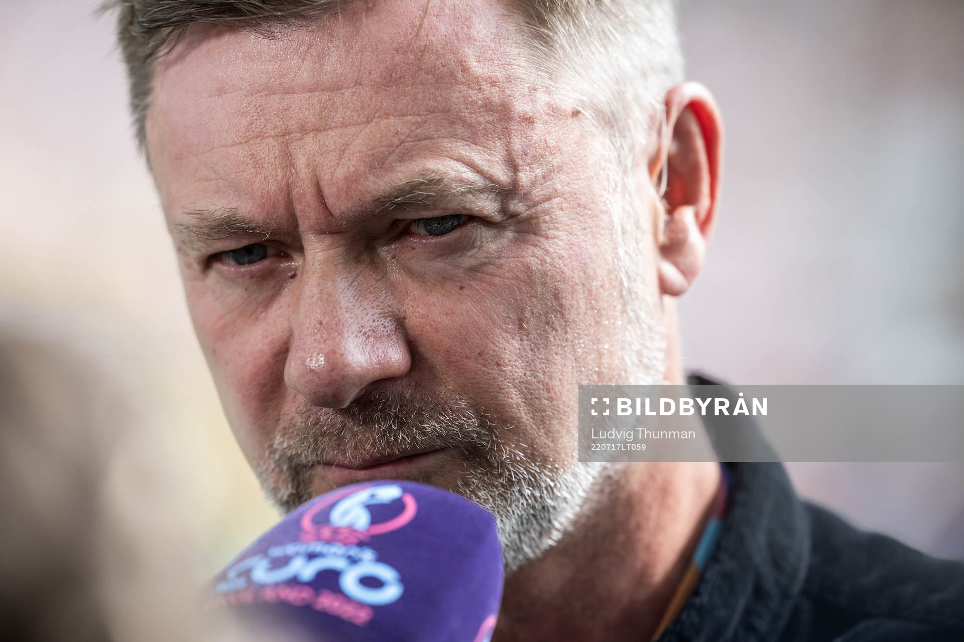 Peter Gerhardsson, head coach of Sweden