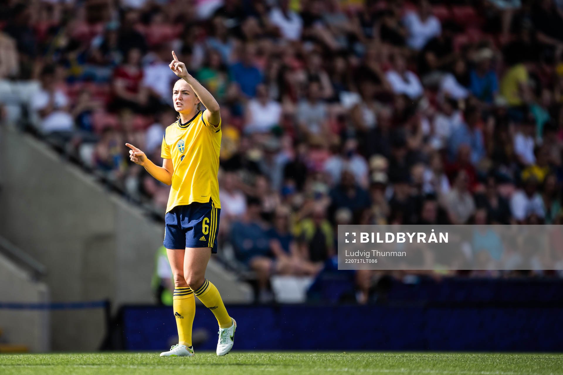 Magdalena Eriksson of Sweden