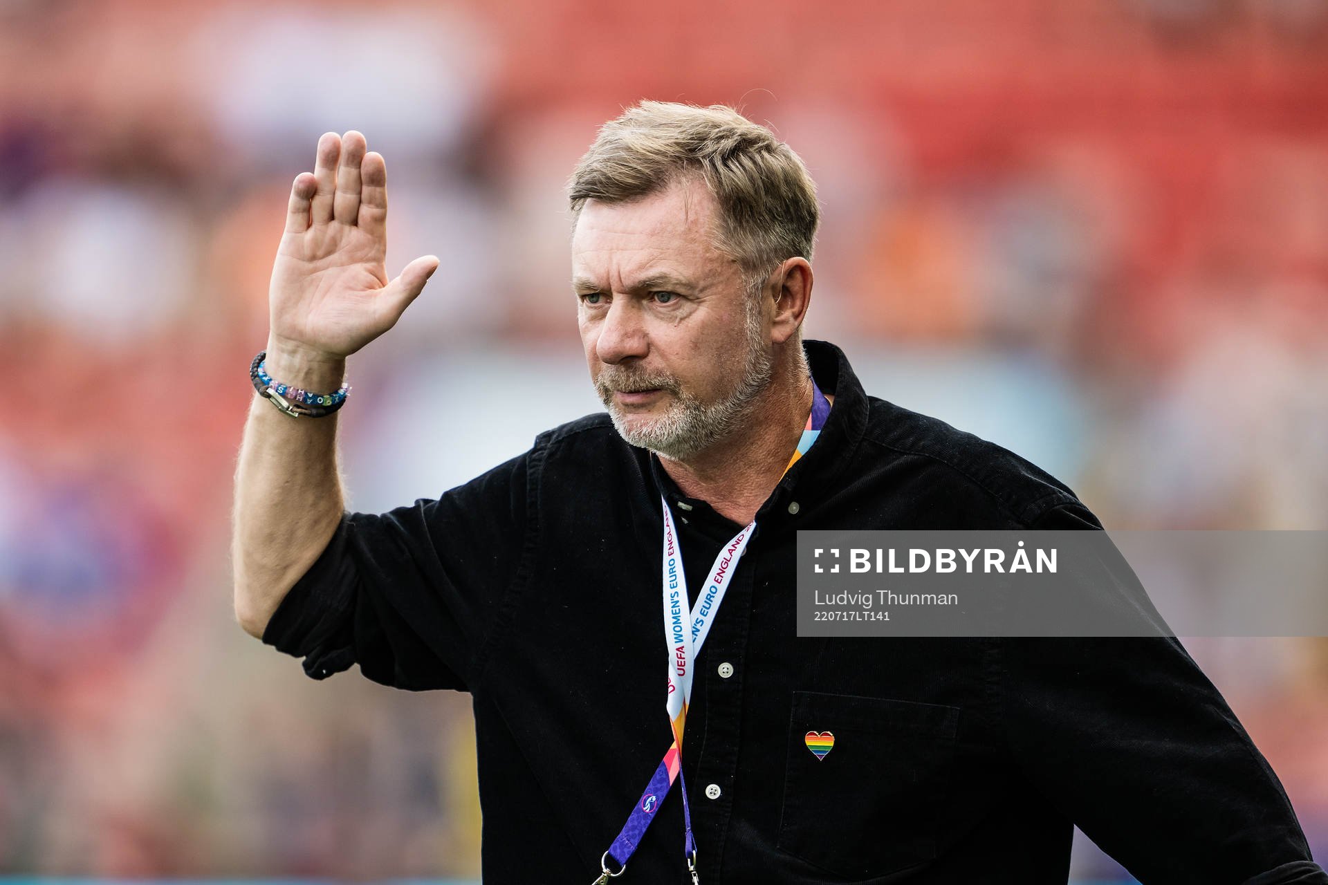 Peter Gerhardsson, head coach of Sweden