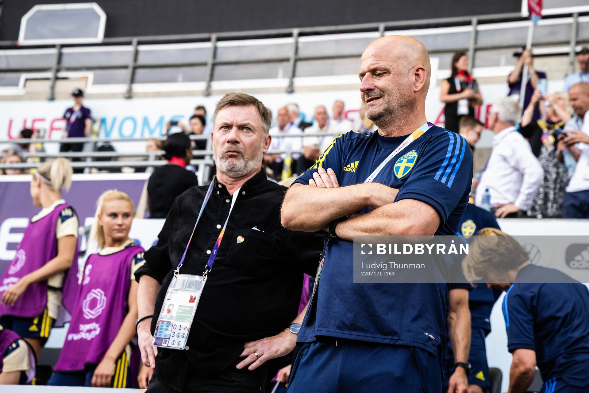 Peter Gerhardsson, head coach and Magnus Wikman, assistant